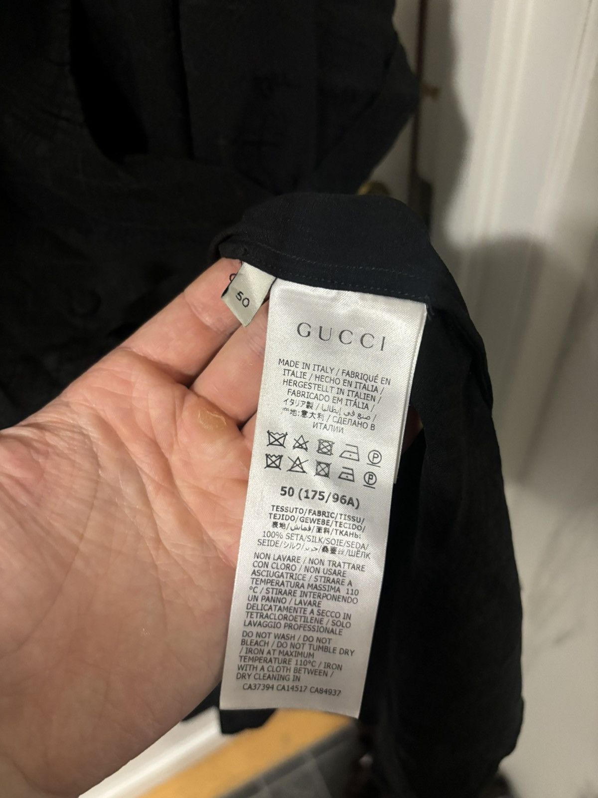 Gucci Gg monogram shirt Size US L / EU 52-54 / 3 - 4 Thumbnail