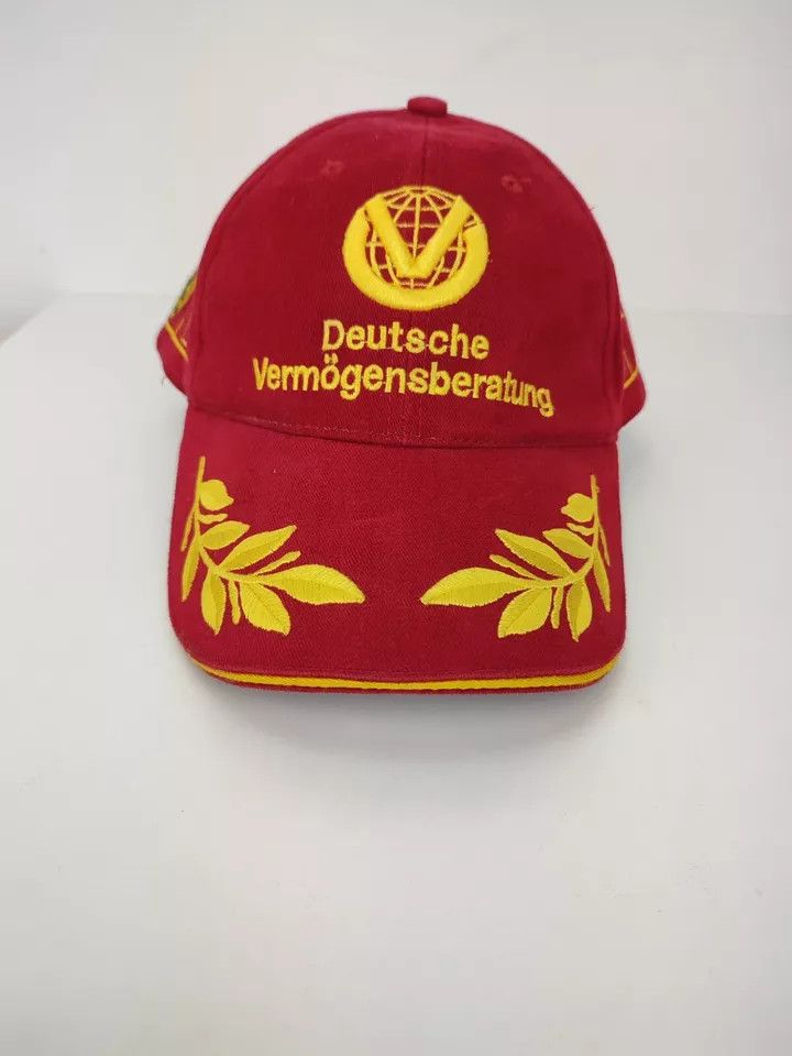 Ferrari Champion Michael Schumacher Ferrari Formula 1 Racing Cap Size ONE SIZE - 13 Thumbnail