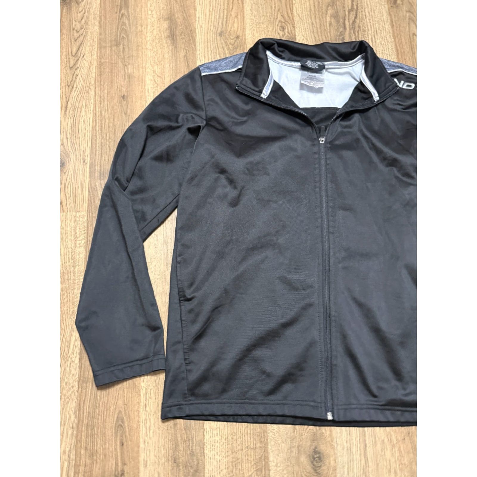 Vintage AND1 Sweatshirt Mens Size Medium Black Grey Long Sleeve Full Zip Size US M / EU 48-50 / 2 - 3 Thumbnail