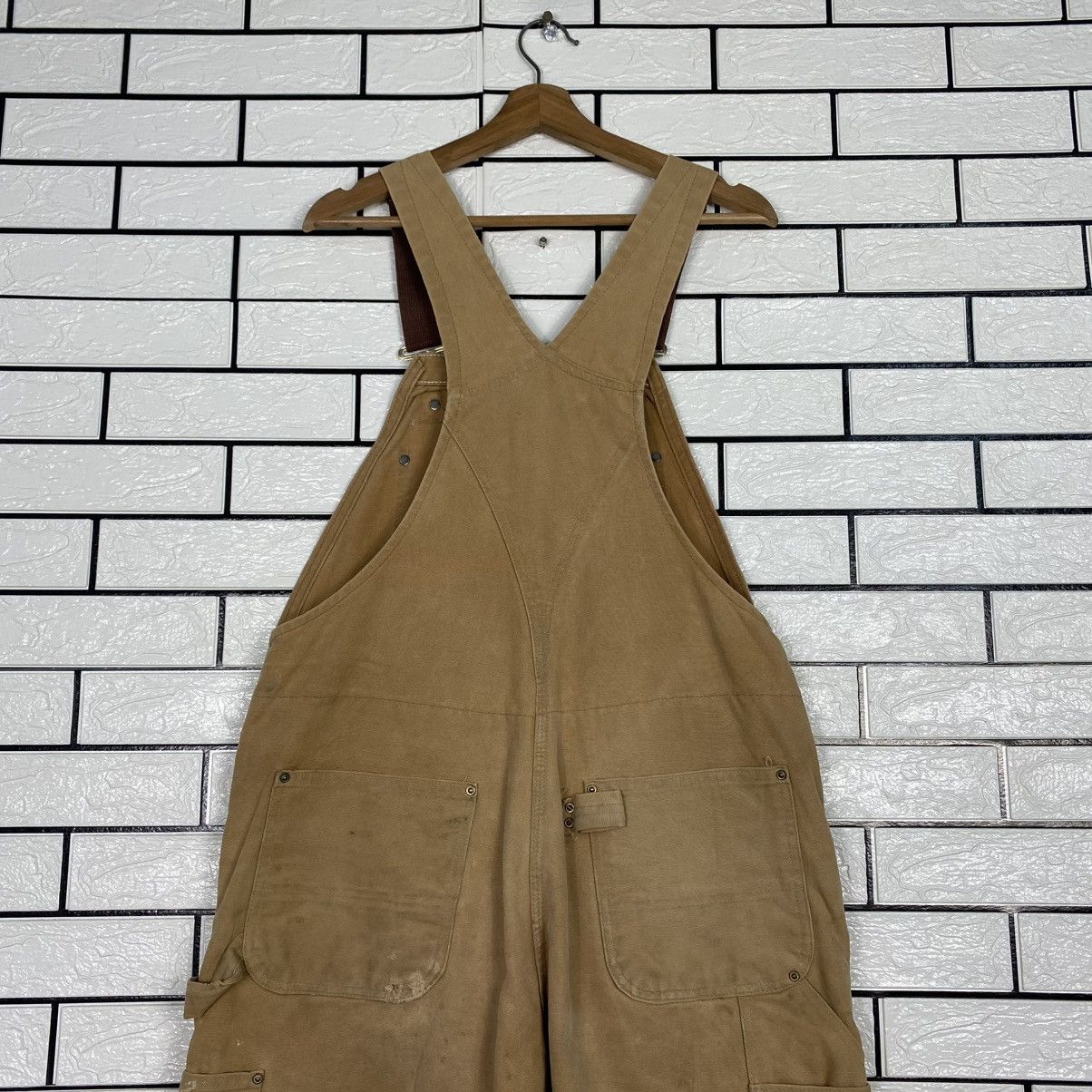 Carhartt 🔥VINTAGE COVERALL CARHARTT WORKER DUCK CANVAS DETROIT Size US 36 / EU 52 - 17 Thumbnail