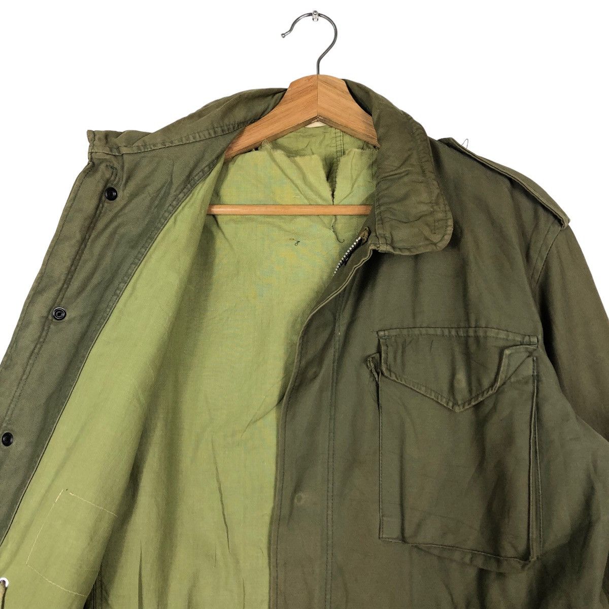 Vintage 🔥Vintage Cargo Jacket Multi Pockets Military Jacket USA Size US M / EU 48-50 / 2 - 12 Thumbnail