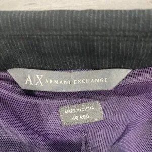 Armani Exchange Armani Exchange men blazer black Size 40R - 5 Thumbnail