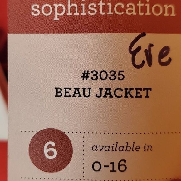 Vintage Cabi Beau Red Lined Long Slv Bow Closure Sz 6 Jacket Size M / US 6-8 / IT 42-44 - 8 Thumbnail