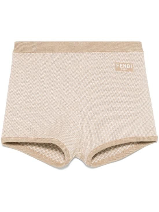 Fendi FENDI Women Shorts & Burmudas FZR810 ATPYF1RX9 Beige Size 28" / US 6 / IT 42 - 1 Thumbnail