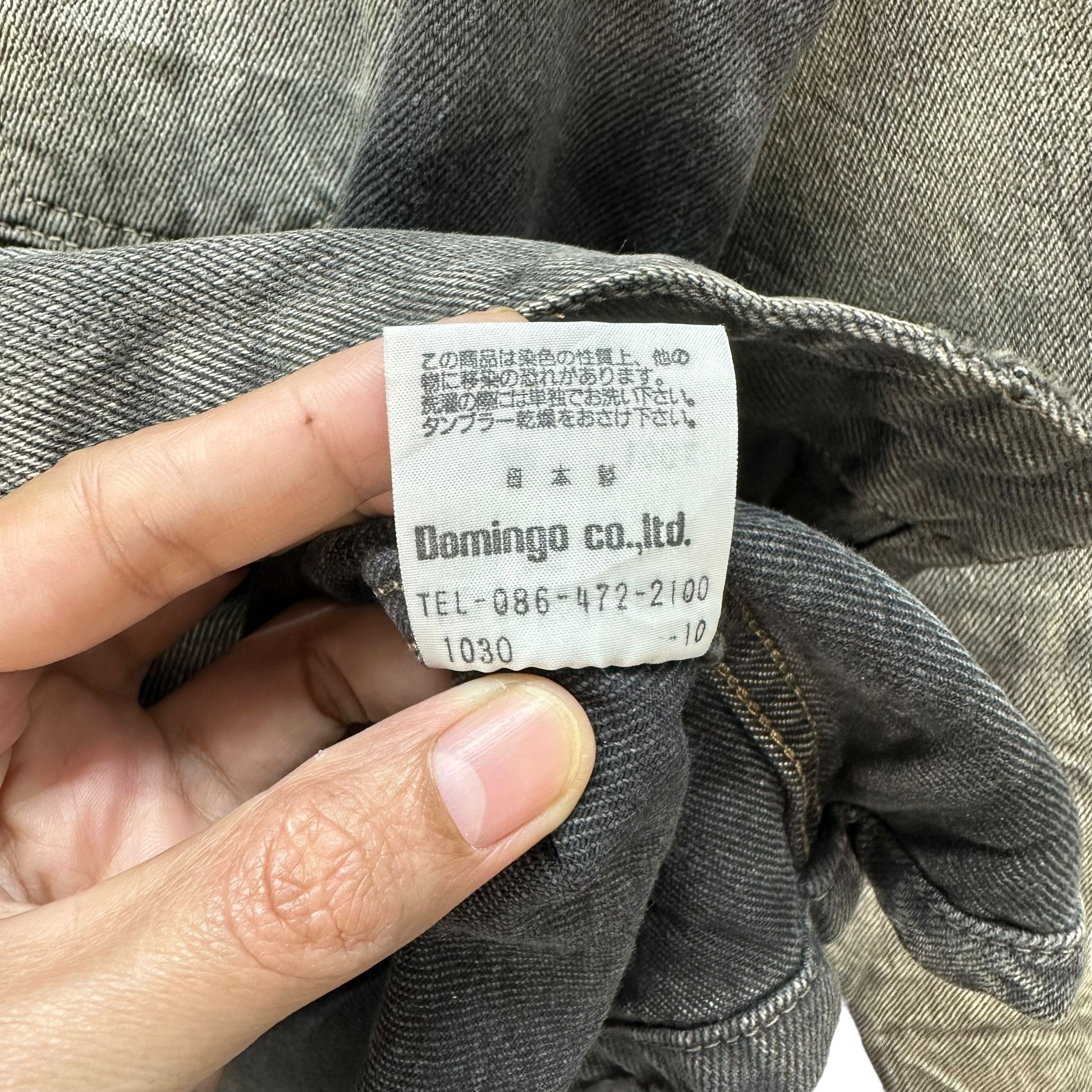 Japanese Brand SPELL BOUND TRASHED DENIM WORK JACKET #8819-028 Size US M / EU 48-50 / 2 - 11 Thumbnail