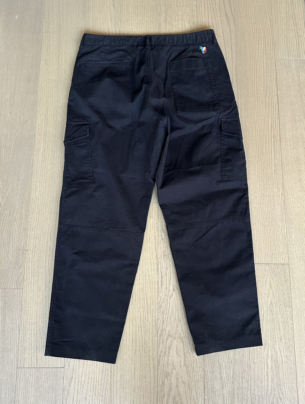 Paul Smith PS by Paul Smith Black Cargo Pants Size US 32 / EU 48 - 2 Thumbnail