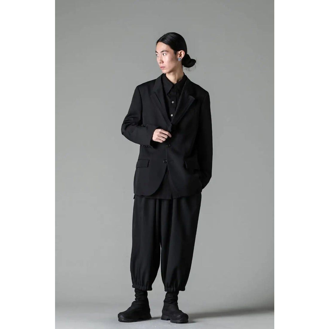 Yohji Yamamoto Yohji Yamamoto Pour Homme - Gathered 9 Part Length Pants Size US 30 / EU 46 - 17 Thumbnail