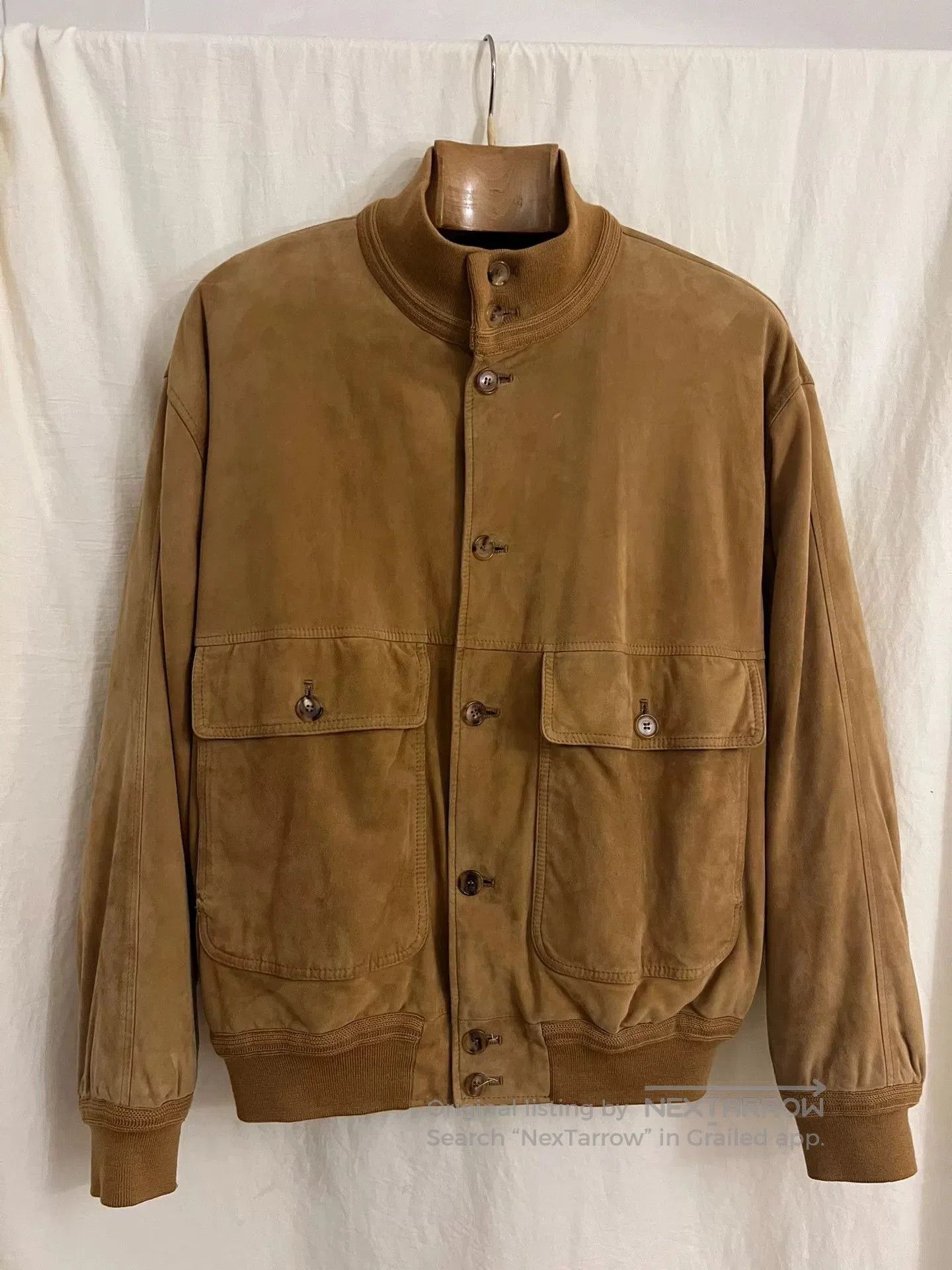 Loro Piana Loro Piana Cashmere Suede Jacket. Size US XXL / EU 58 / 5 - 1 Thumbnail