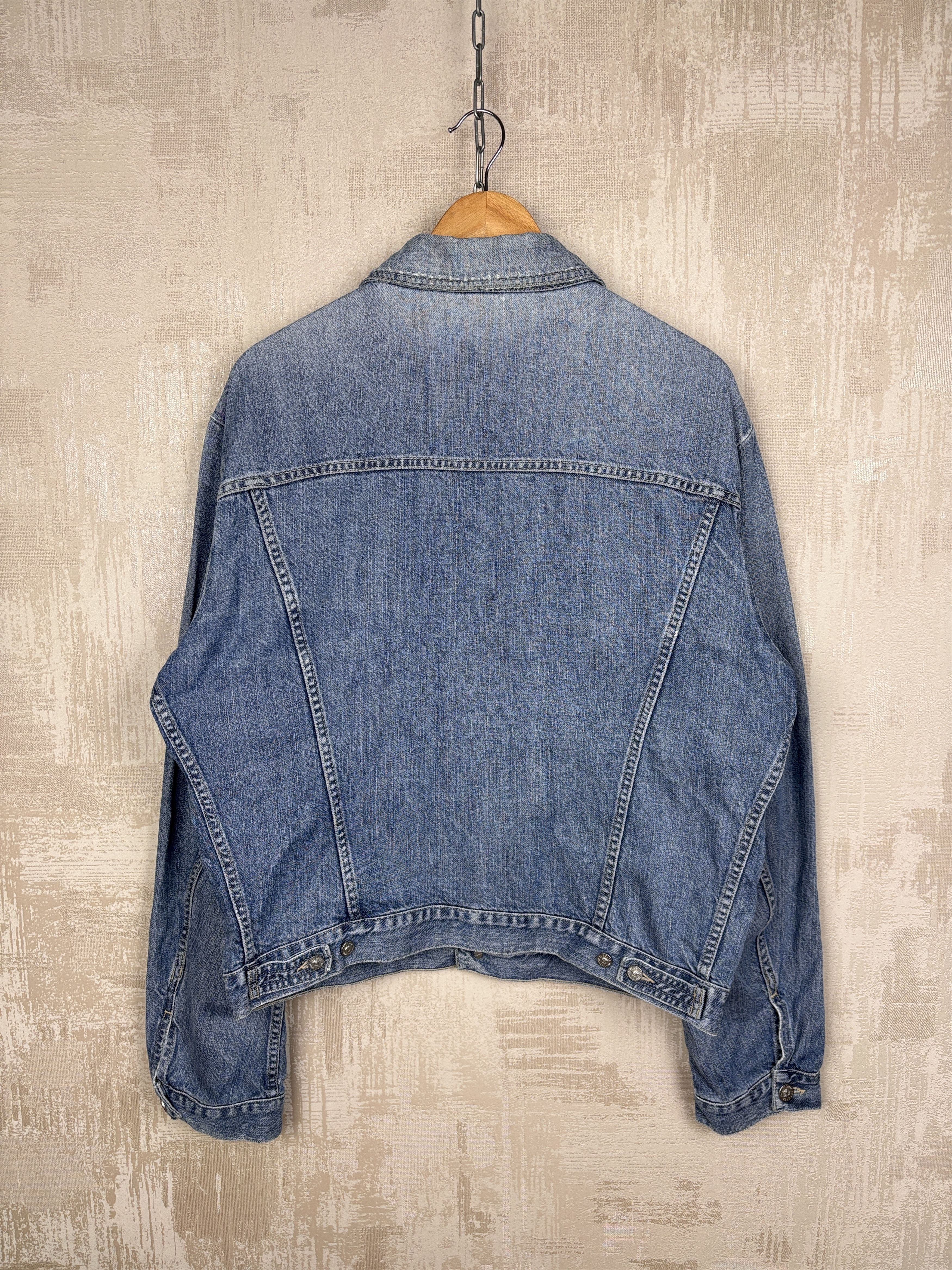 Versace 90's Versace Jeans Couture Denim Trucker Jacket Medusa Size US XL / EU 56 / 4 - 20 Thumbnail
