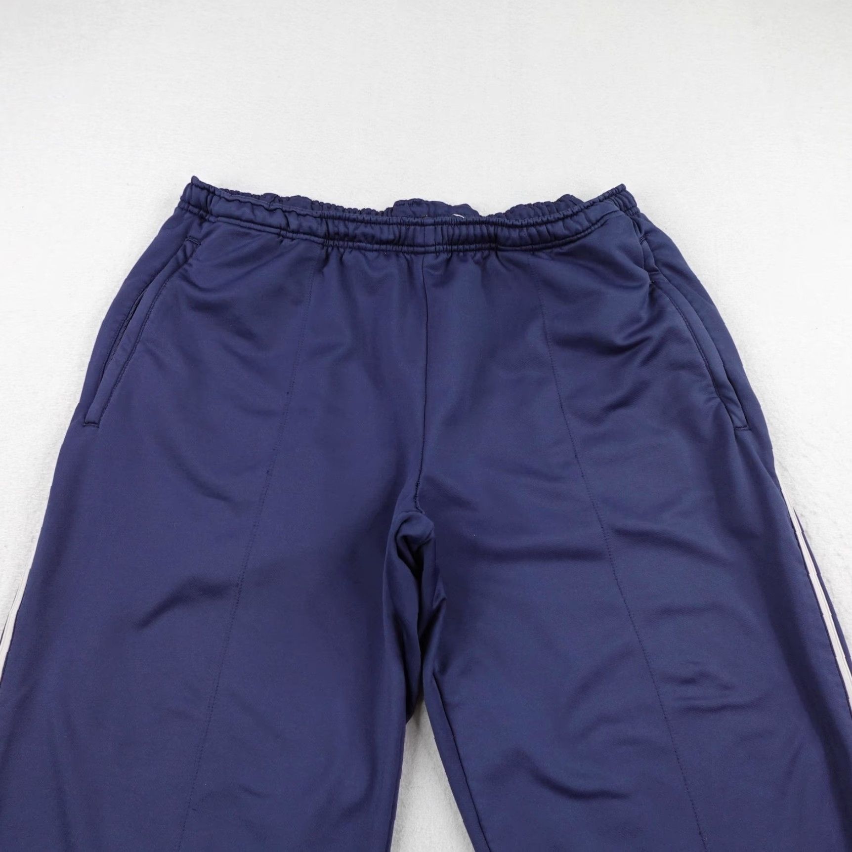 Nike VINTAGE Nike Pants Mens XL Blue Dri-FIT Track Warm Up Sweats Athletic Gym Y2K Size US 36 / EU 52 - 2 Thumbnail