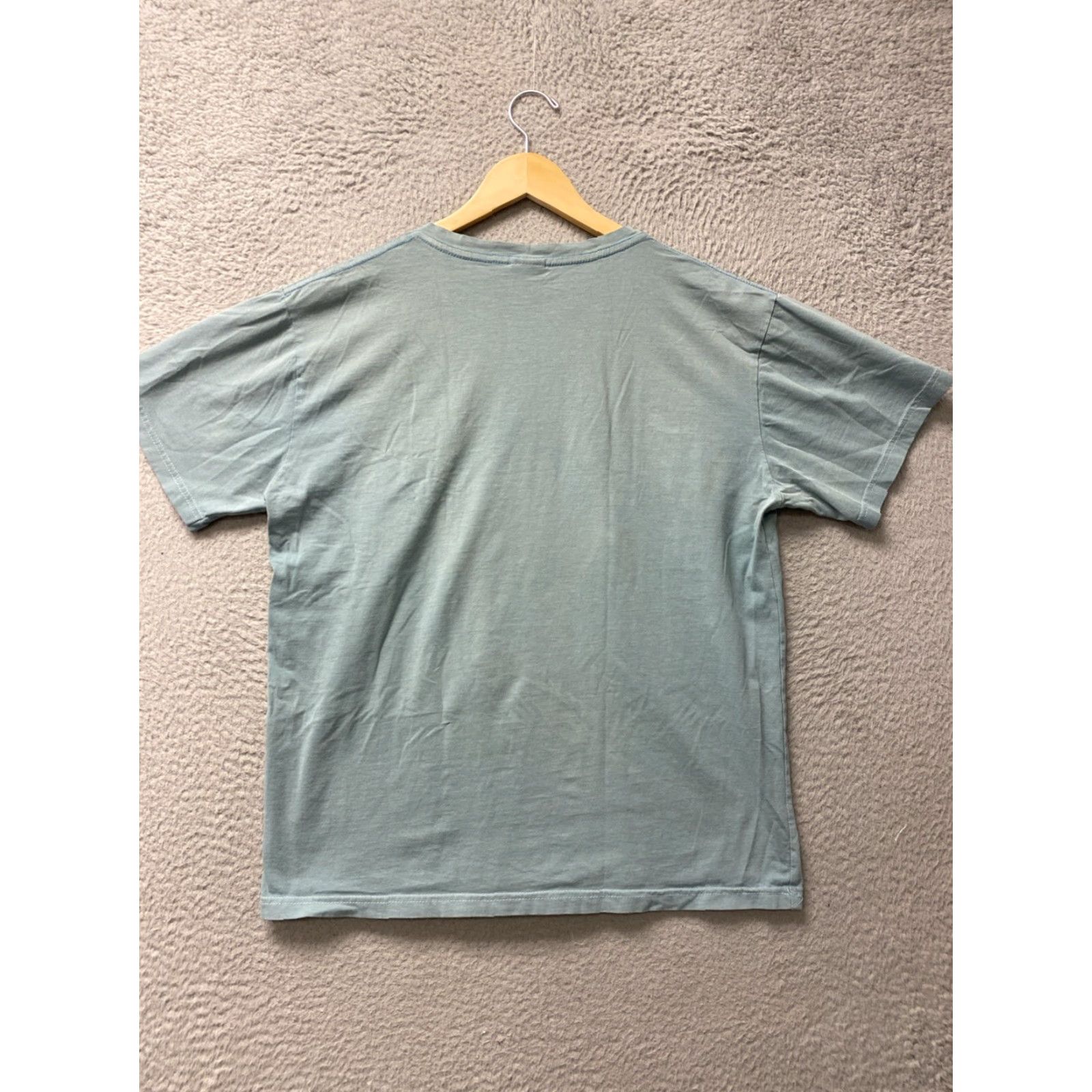 Adidas Adidas Men's T-Shirt Crew Neck Short Sleeve Logo Graphic Cotton Casual Athletic XL Teal Green Size US XL / EU 56 / 4 - 6 Thumbnail