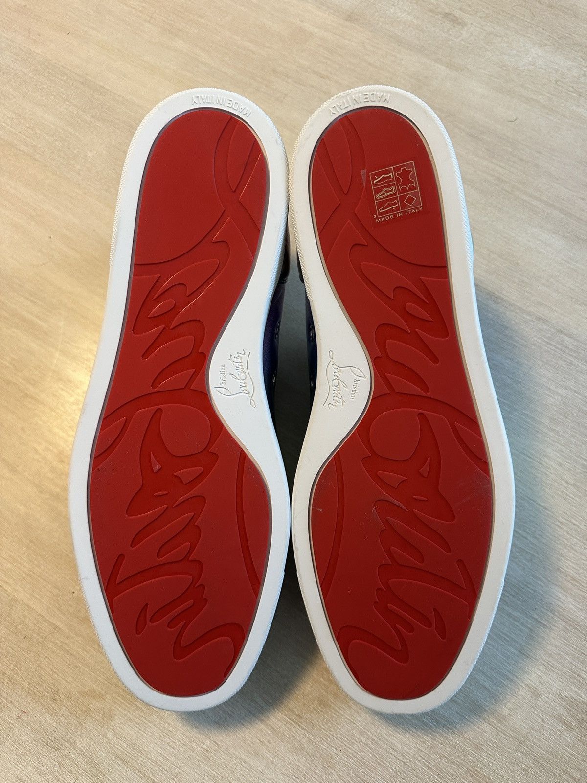 Christian Louboutin Christian Louboutin Fun Louis Junior Spikes Flat Size US 11.5 / EU 44-45 - 4 Thumbnail