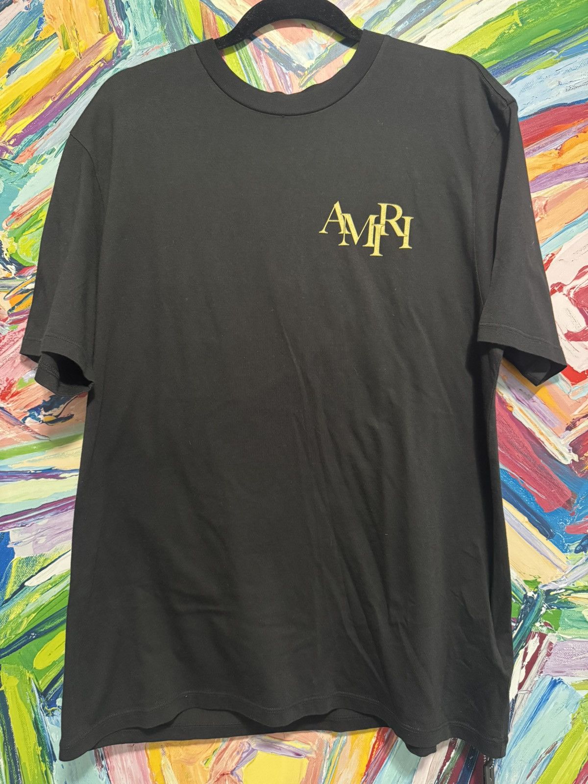 Amiri Amiri Crystal Champagne Tee Size US M / EU 48-50 / 2 - 2 Thumbnail