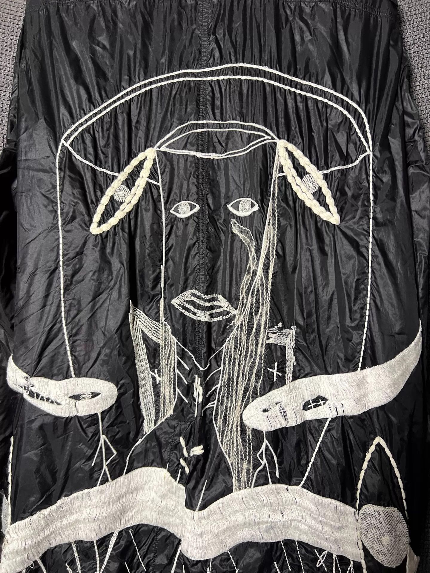 Rick Owens Rick Owens 15ss Graveface Scarf Trench 52 Size US L / EU 52-54 / 3 - 7 Thumbnail