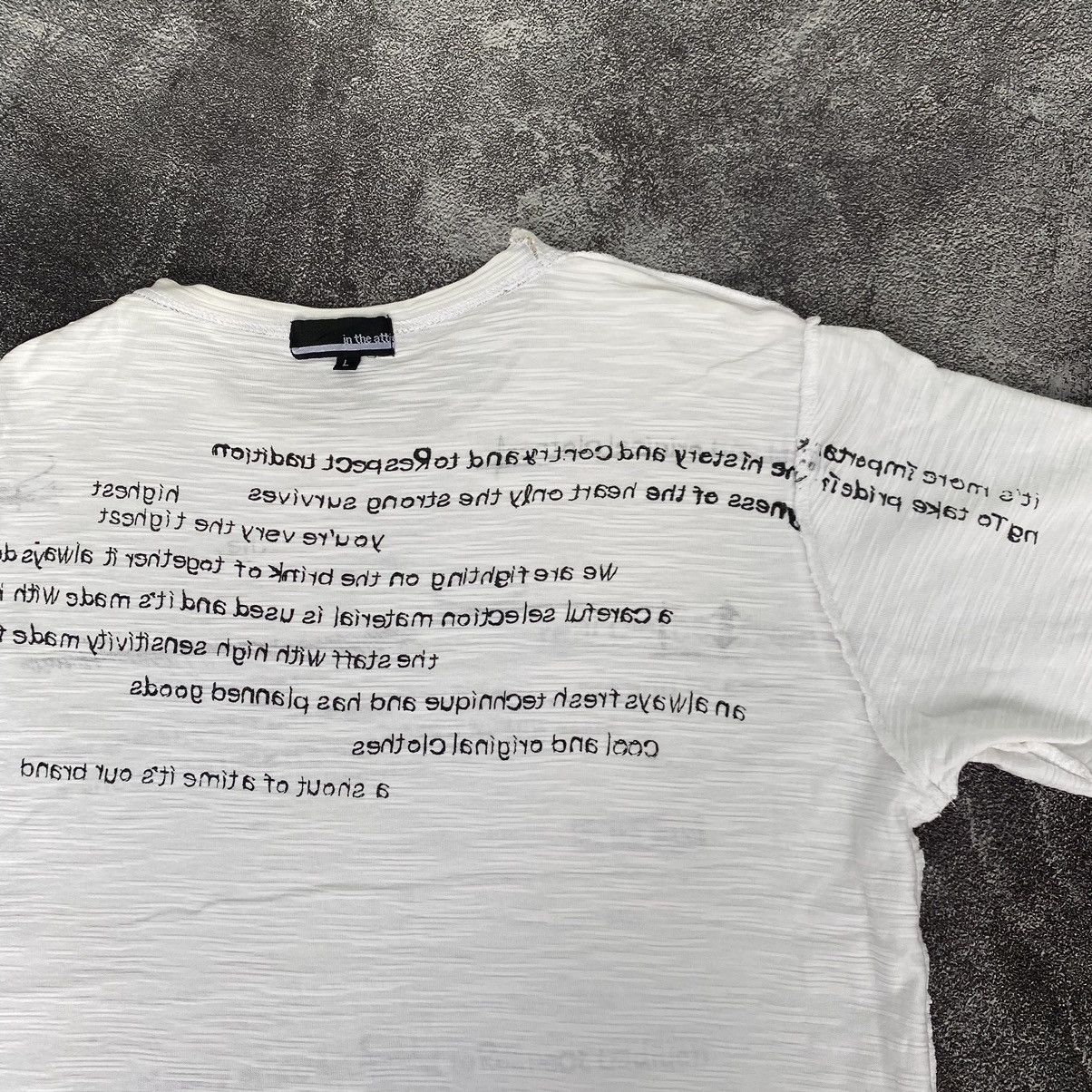 In The Attic Vintage In The Attic Reversible Double Layer Tee Size US L / EU 52-54 / 3 - 4 Thumbnail