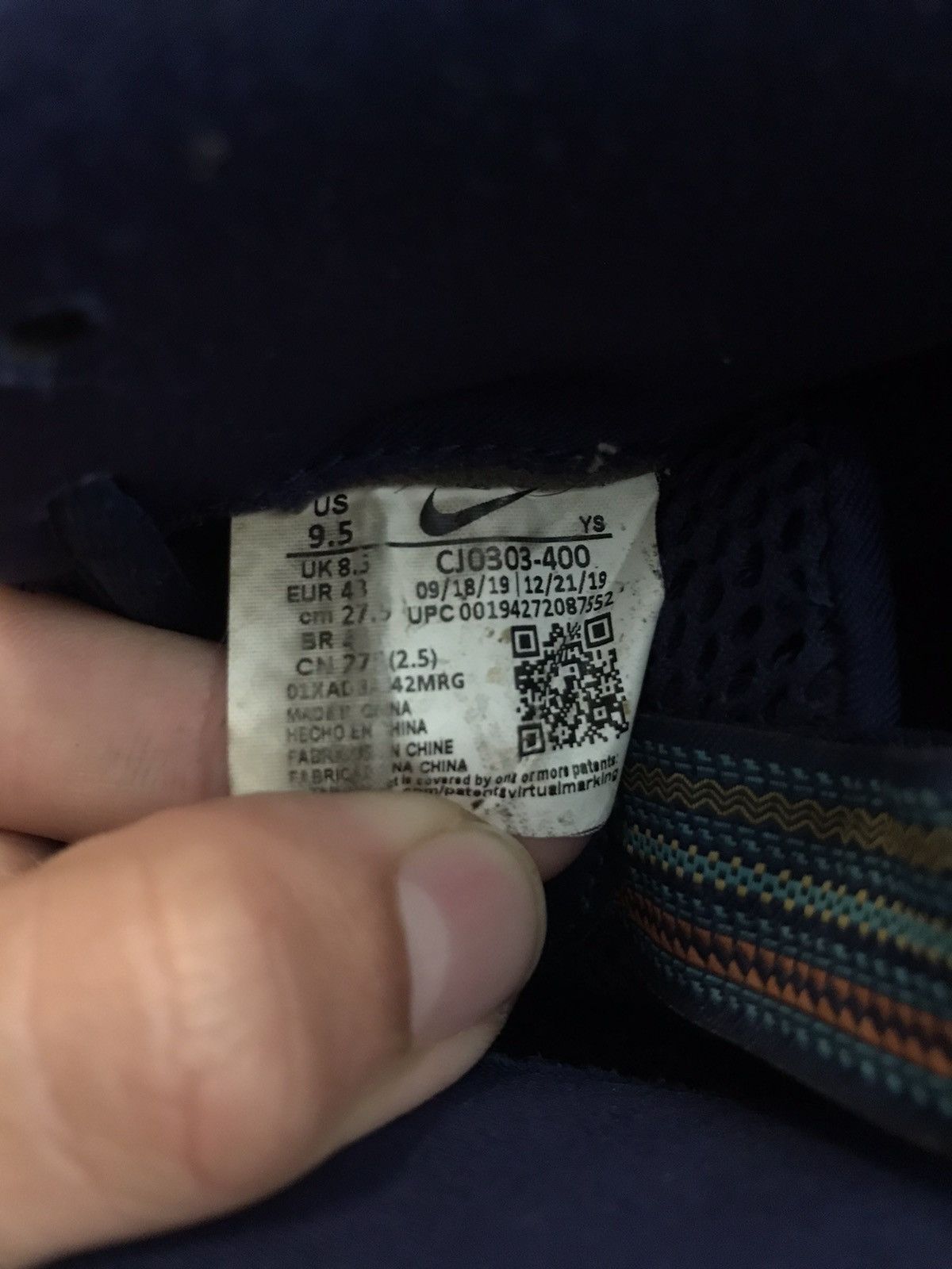 Nike Nike foamposite one blue void rugged orange Size 9.5 Size US 9.5 / EU 42-43 - 7 Thumbnail
