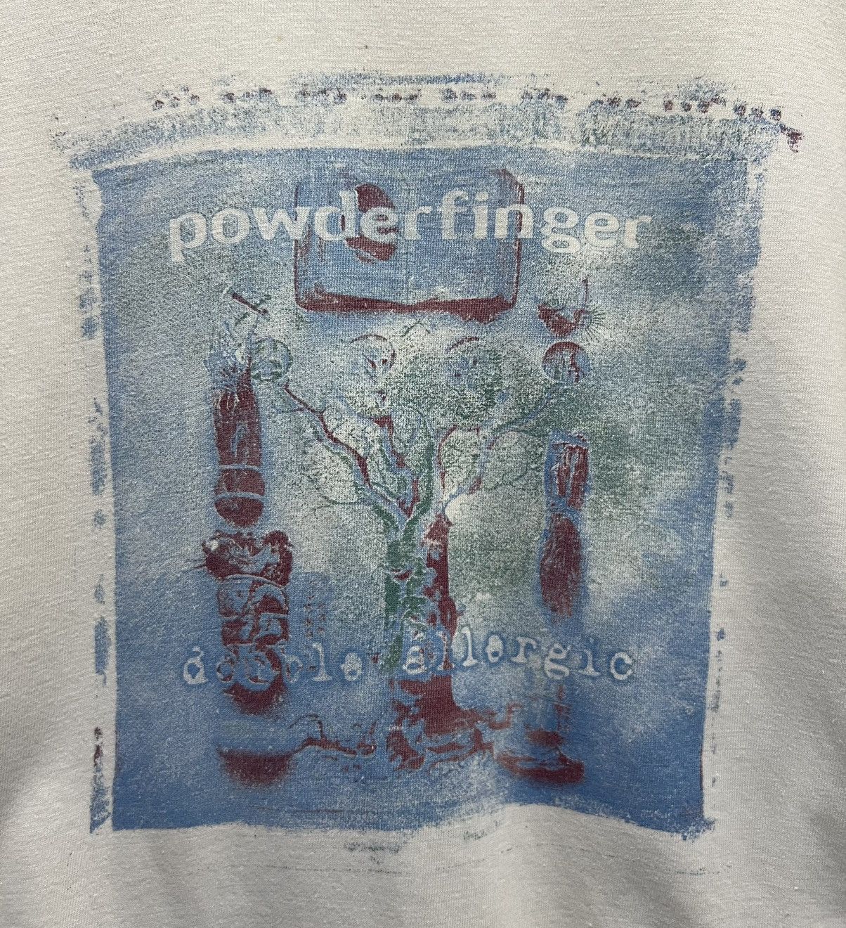 Band Tees × Vintage VINTAGE POWDERFINGER DOUBLE ALLERGIC SHIRT Size US L / EU 52-54 / 3 - 3 Thumbnail