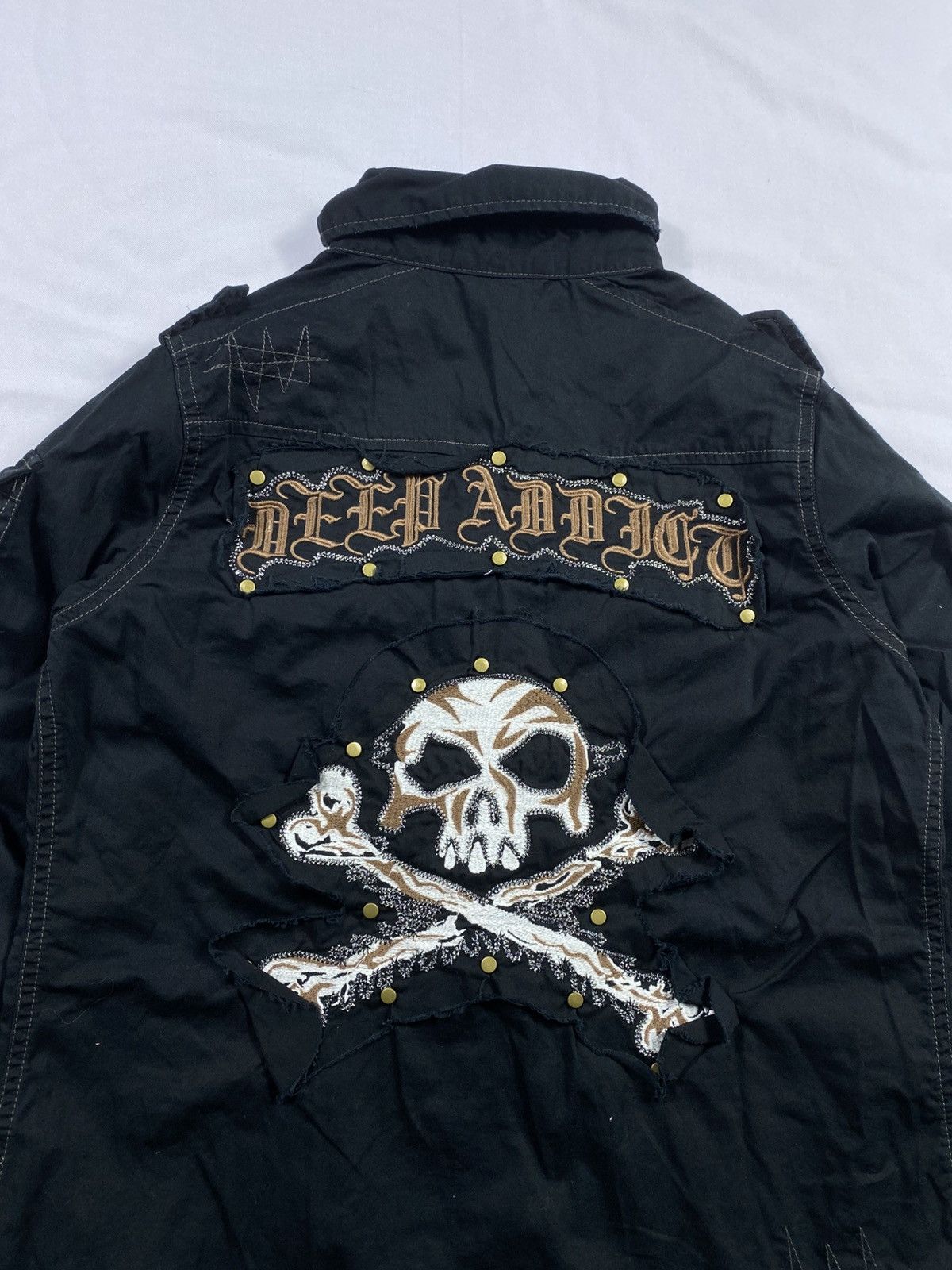 If Six Was Nine Archive Dig Deep Skull balck Button up lgb ifsixwasnine Size US M / EU 48-50 / 2 - 5 Thumbnail