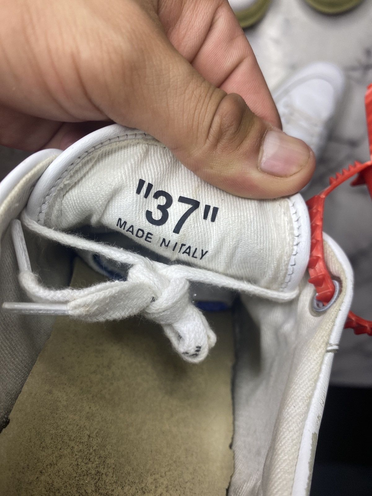 Off-White Off white vulcanized low Size US 7 / IT 37 - 2 Thumbnail