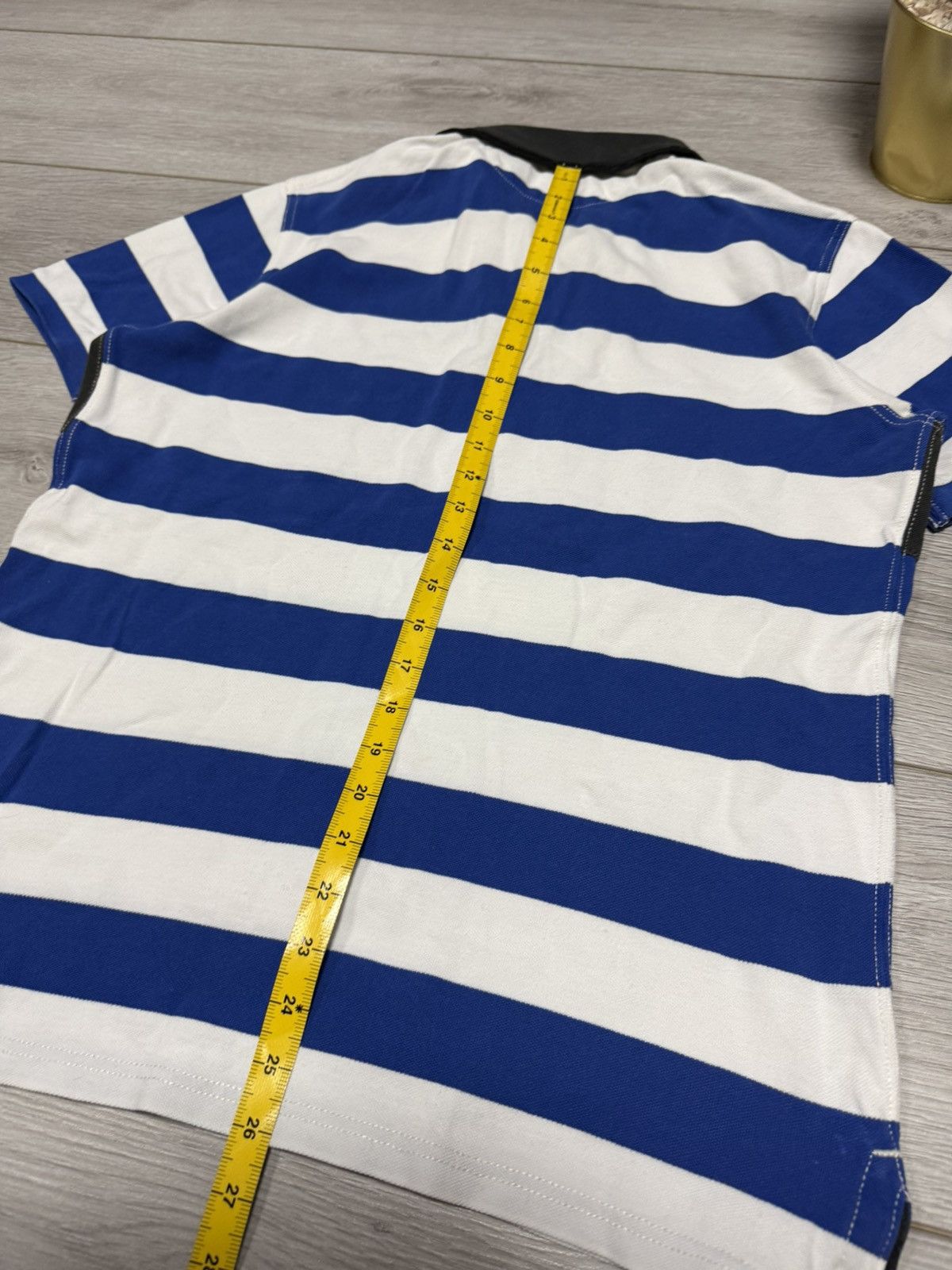 Polo Ralph Lauren Polo Ralph Lauren striped 1967 P rugby tee shirt Size US L / EU 52-54 / 3 - 8 Thumbnail