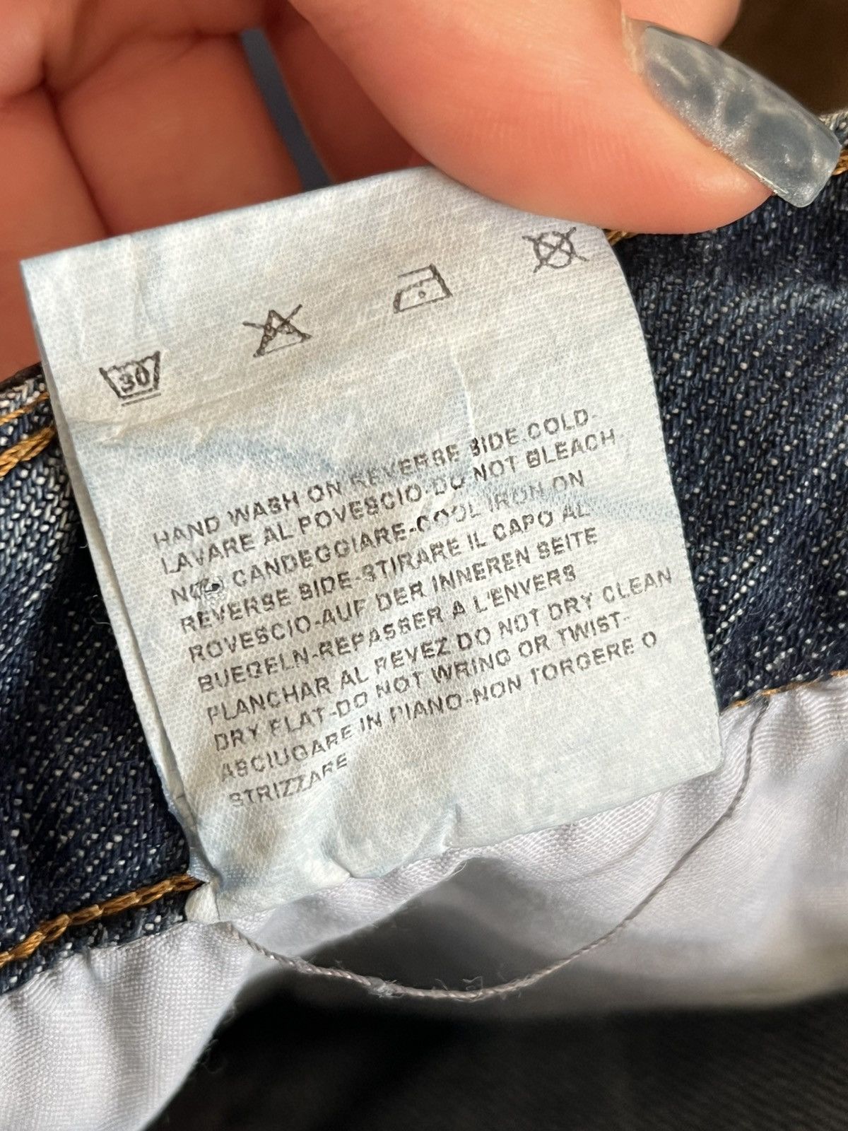 Just Cavalli Vintage Just Cavalli ITTIERRE Low Rise JeansY2K Size 27" / US 4 / IT 40 - 9 Thumbnail