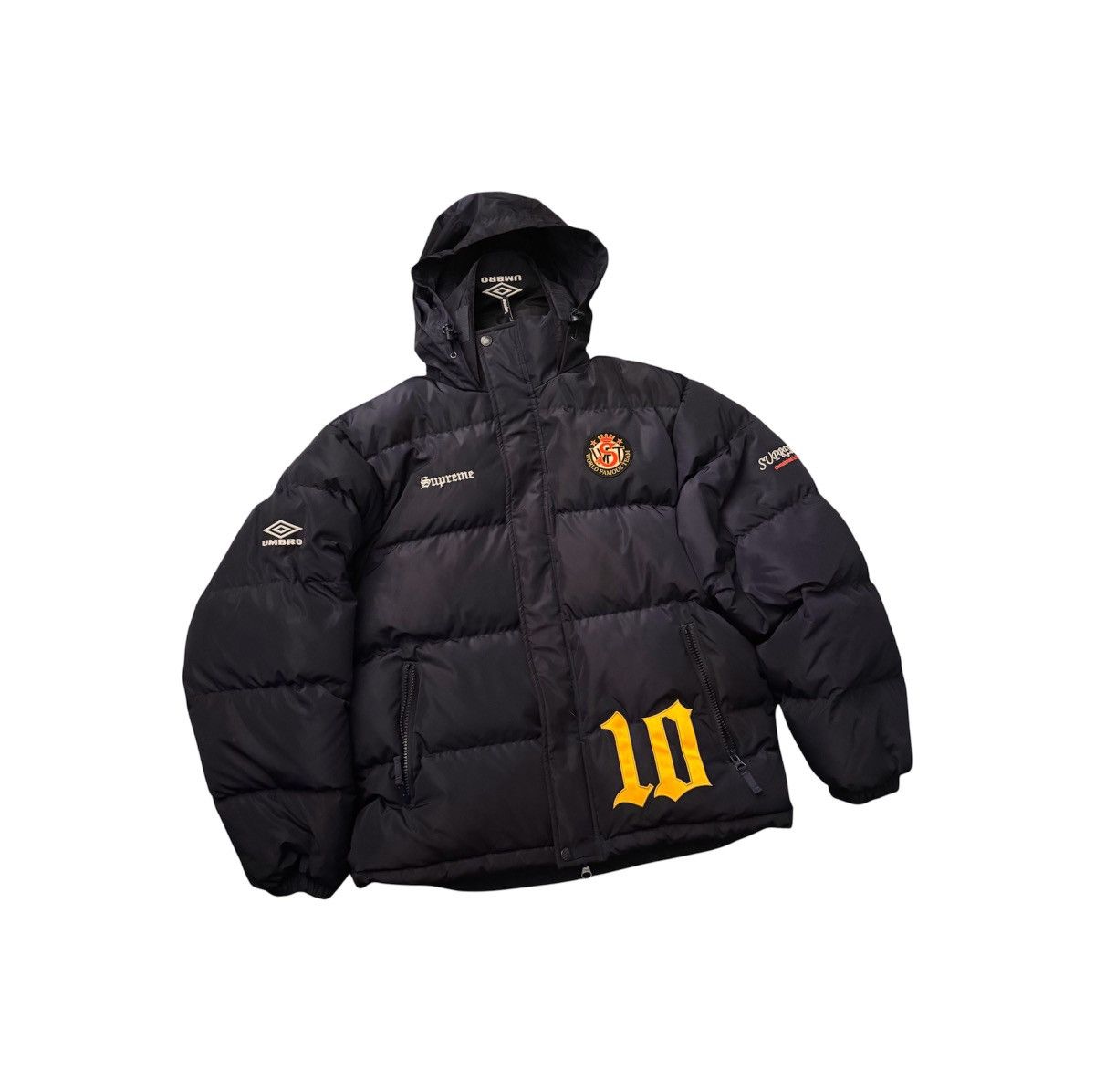 Supreme × Umbro Supreme x Umbro Puffer Jacket (Navy Blue) Size US S / EU 44-46 / 1 - 1 Thumbnail