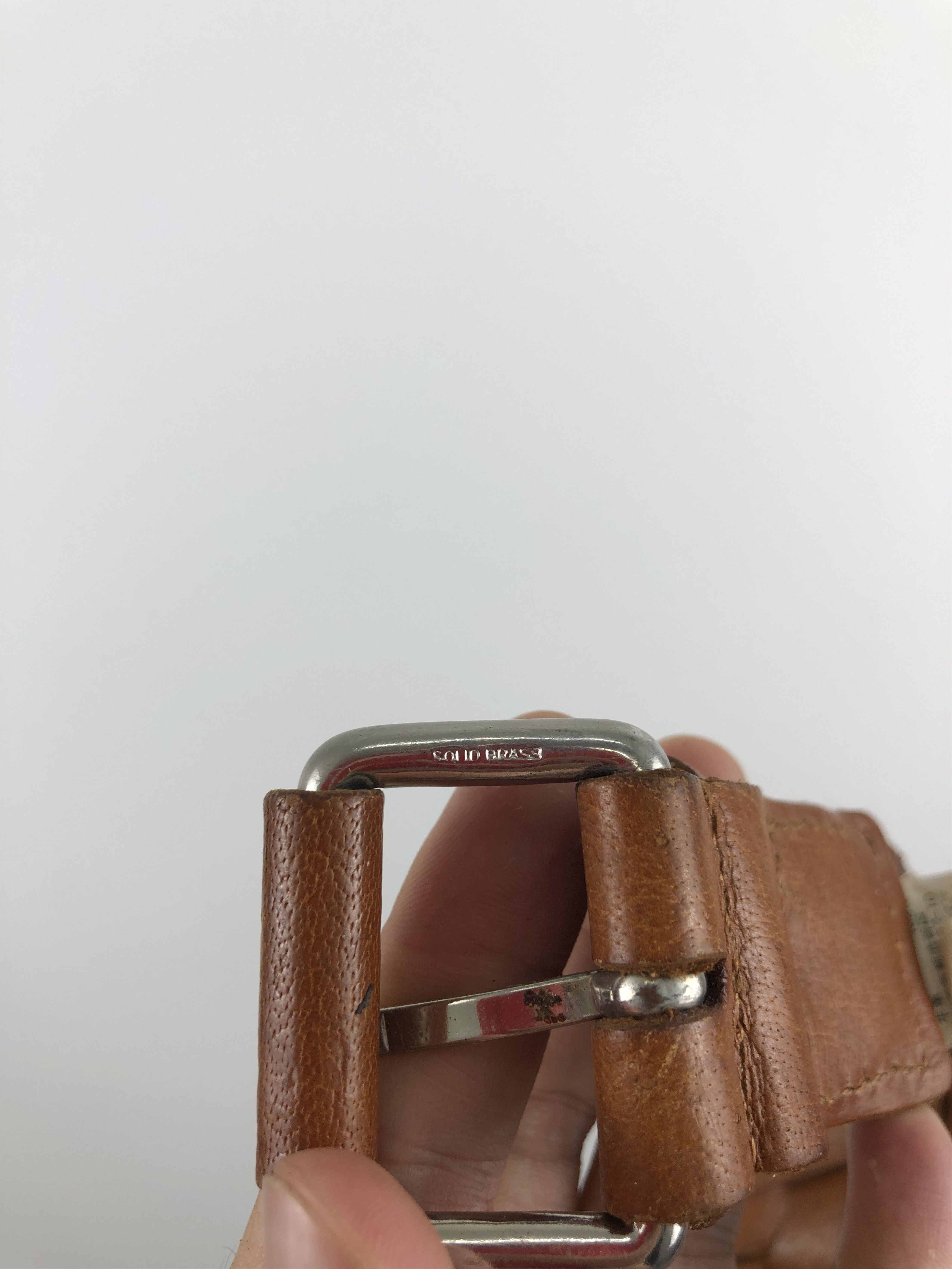 Japanese Brand Braided Leather Buckle Japanese Brand Belt B0014 Size ONE SIZE - 6 Thumbnail