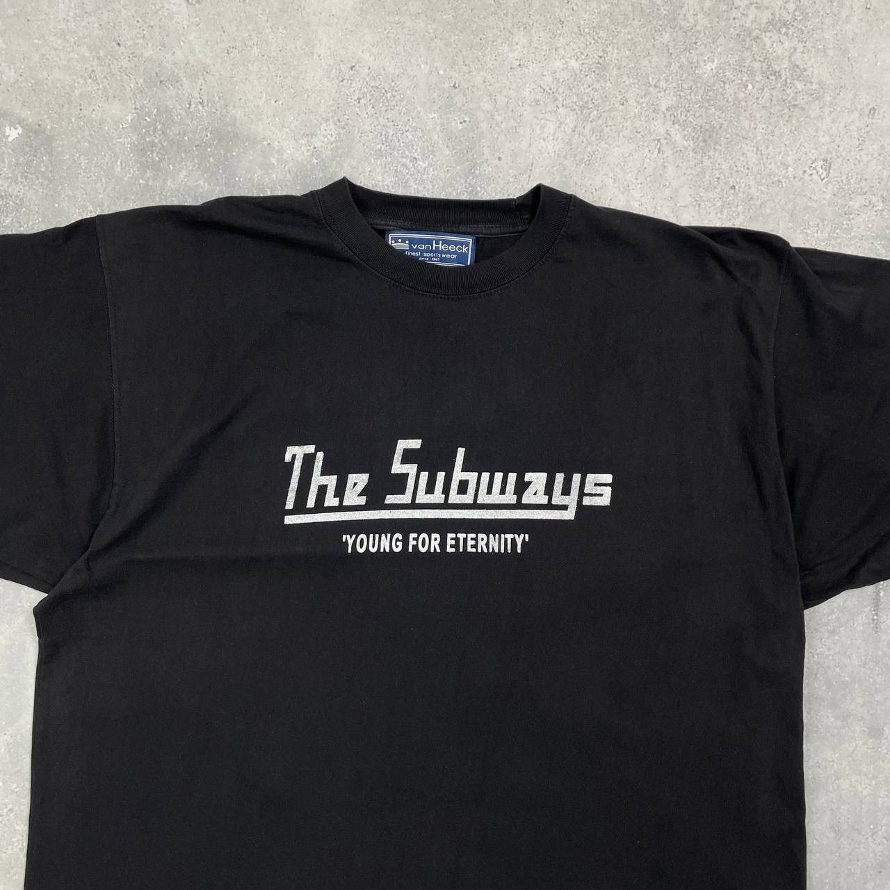 Band Tees Vintage 2000s The Subways Young for Eternity Band T Shirt XL Size US XL / EU 56 / 4 - 10 Thumbnail