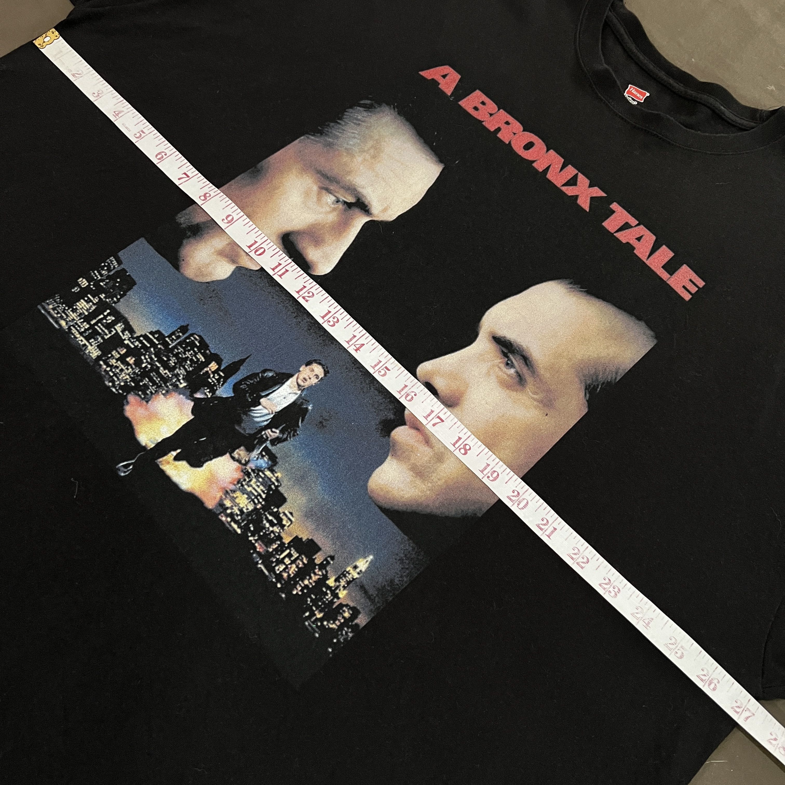 Hanes A Bronx Tale Promo Tee 3XL Robert De Niro Chazz Palminteri Size US XXL / EU 58 / 5 - 7 Thumbnail