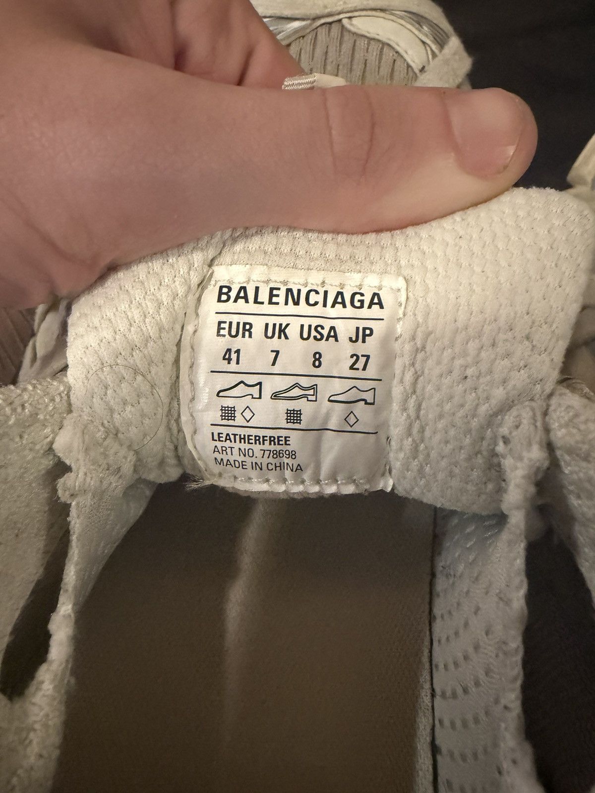 Balenciaga Balenciaga 3xl extreme lace Size US 8 / EU 41 - 7 Thumbnail