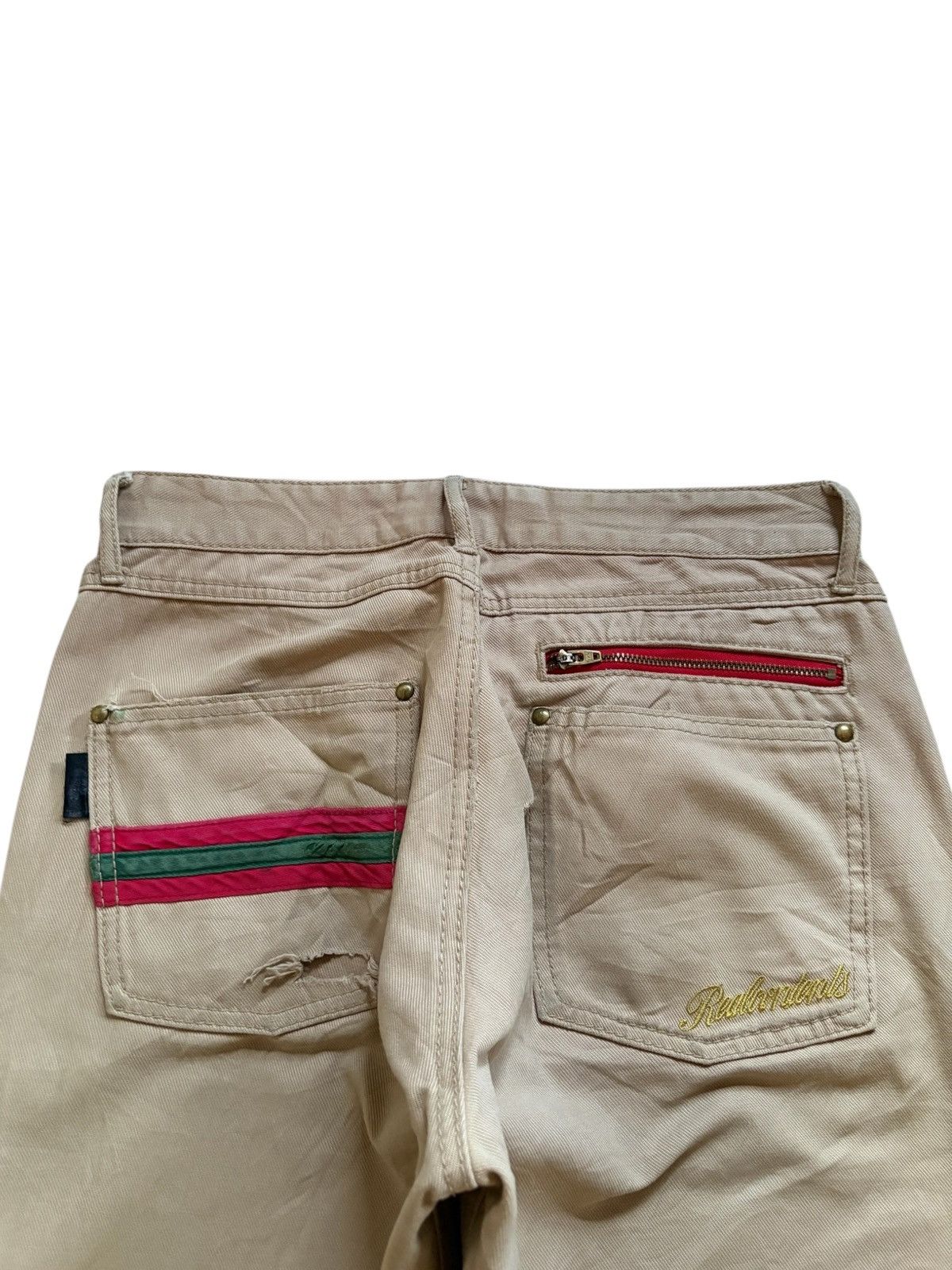 Japanese Brand Vintage Japanese Brand Distressed Ripped Loose Jeans Size US 30 / EU 46 - 8 Thumbnail