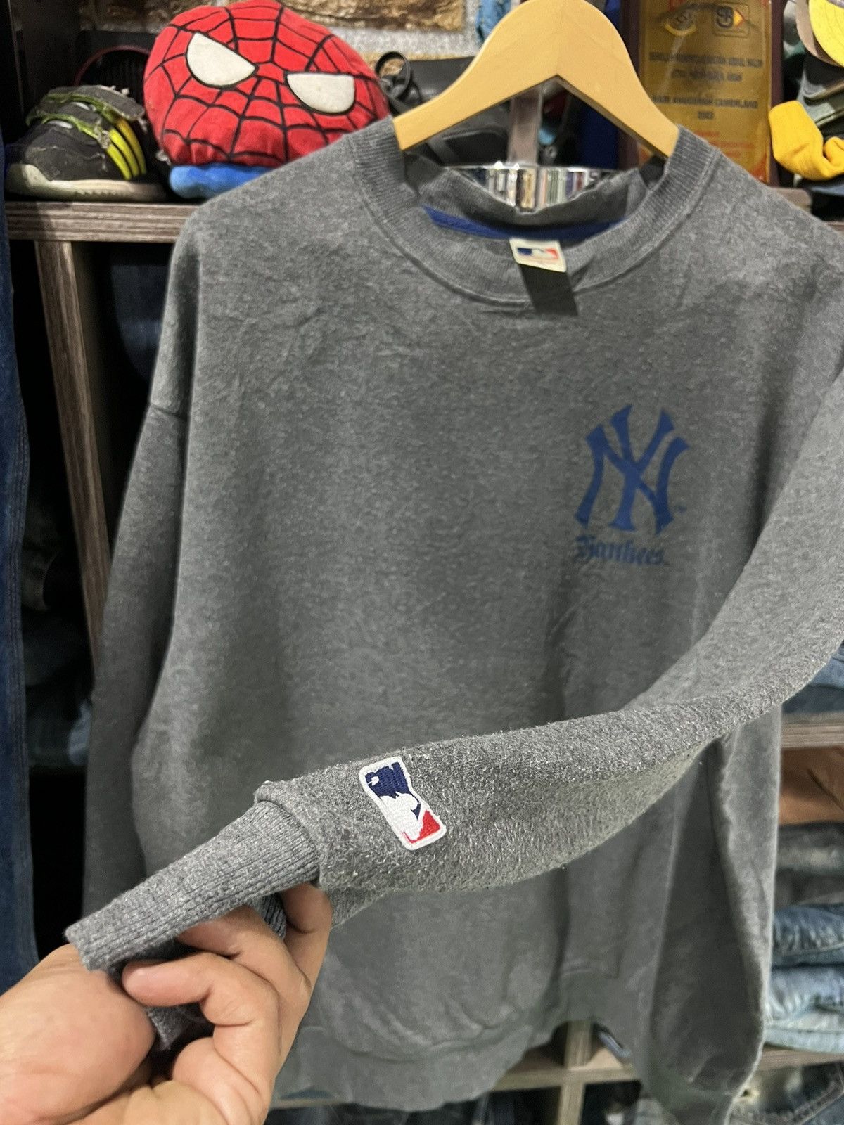 MLB 🔥New York Yankees MLB Crewneck Sweatshirt Size US XXL / EU 58 / 5 - 11 Thumbnail