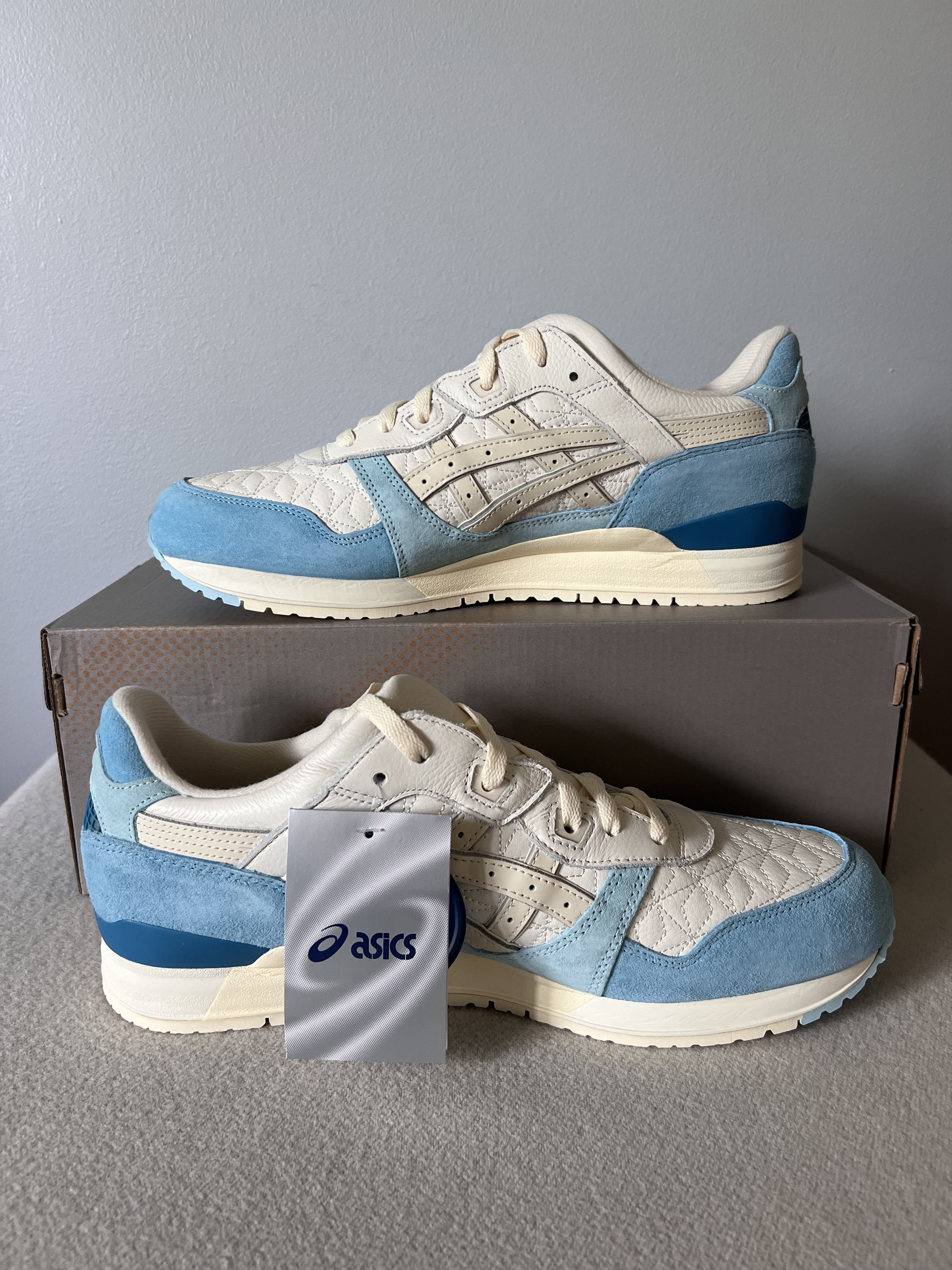 Asics × Kith Kith Asics Gel Lyte III Canada in Blue Size US 12 / EU 45 - 3 Thumbnail