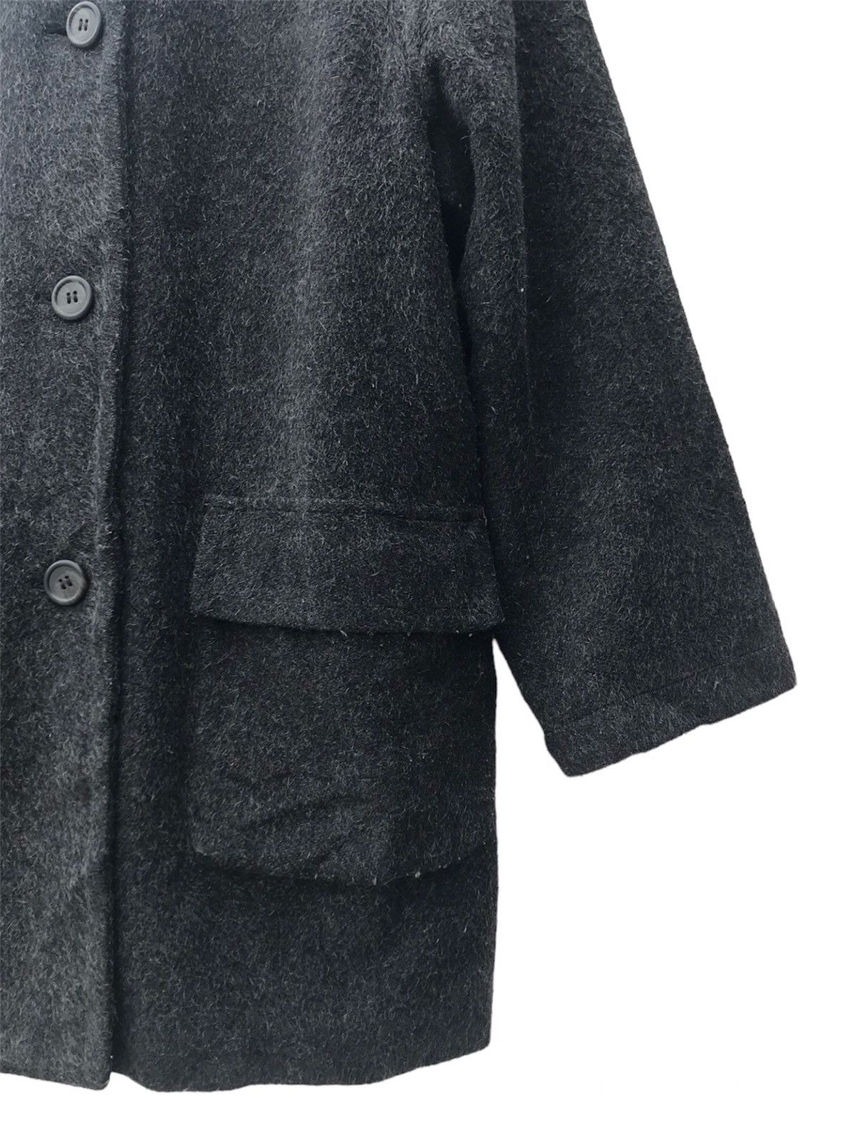 J.Crew Vintage J.Crew Alpaca Mohair Hoodie Coat Size US M / EU 48-50 / 2 - 6 Thumbnail