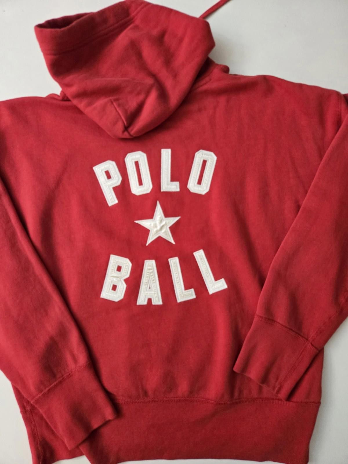 Polo Ralph Lauren Ball Star Hoodie Sweatshirt Vintage M