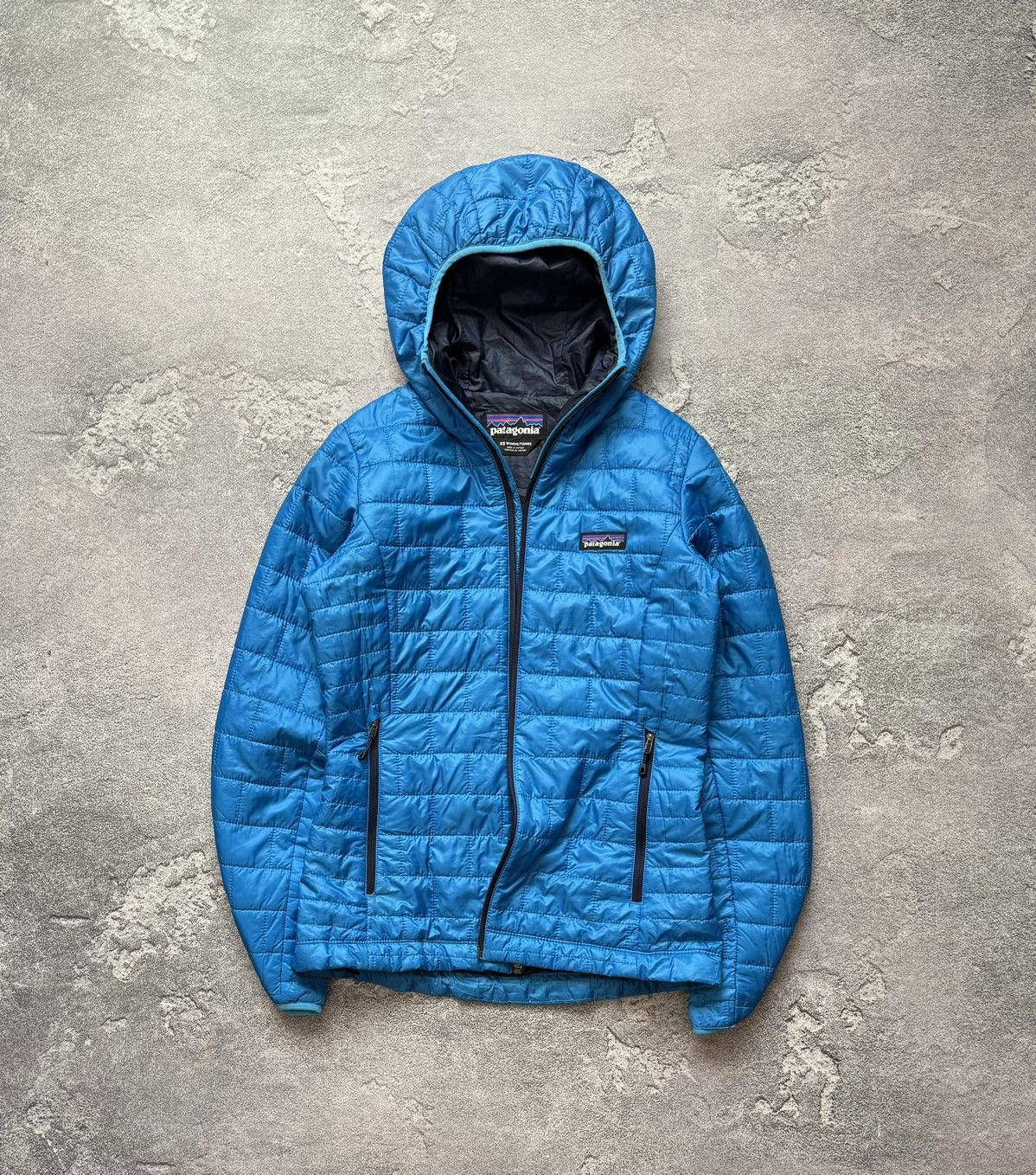Patagonia Patagonia XS zip jacket hooded zip outdoor Wmns quilted 00s Size XS / US 0-2 / IT 36-38 - 1 Thumbnail
