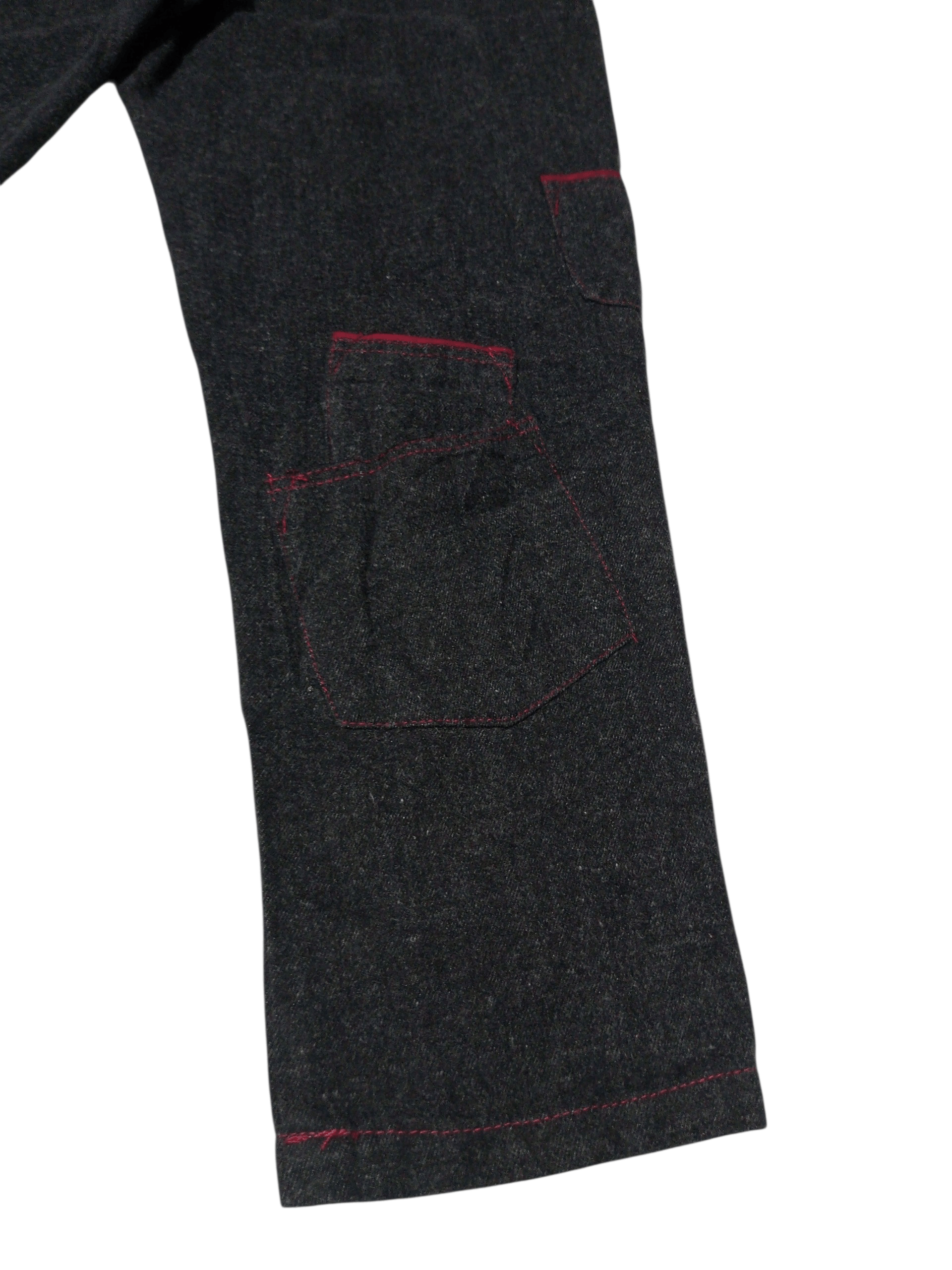 20471120 Vintage chinism multi pocket grey denim Size US 31 - 4 Thumbnail