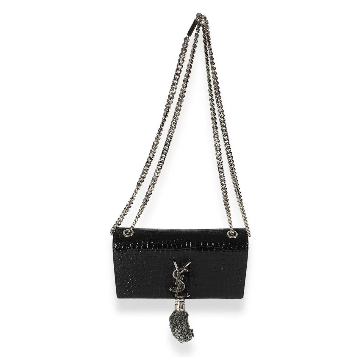 Saint Laurent Paris o1b1hav110924 Size: OS / Small Kate Tassel Leather Bag Black Size ONE SIZE - 9 Thumbnail