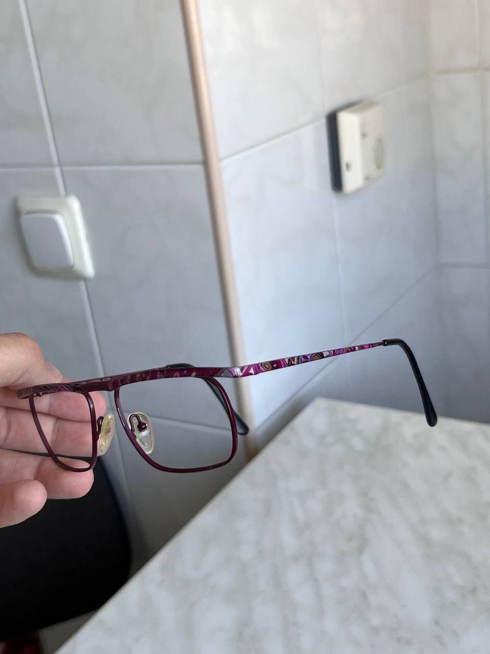 Designer Scandinavian Frame Skaga 00s Eyeglasses Eyewear Purple Y2K Size ONE SIZE - 6 Thumbnail