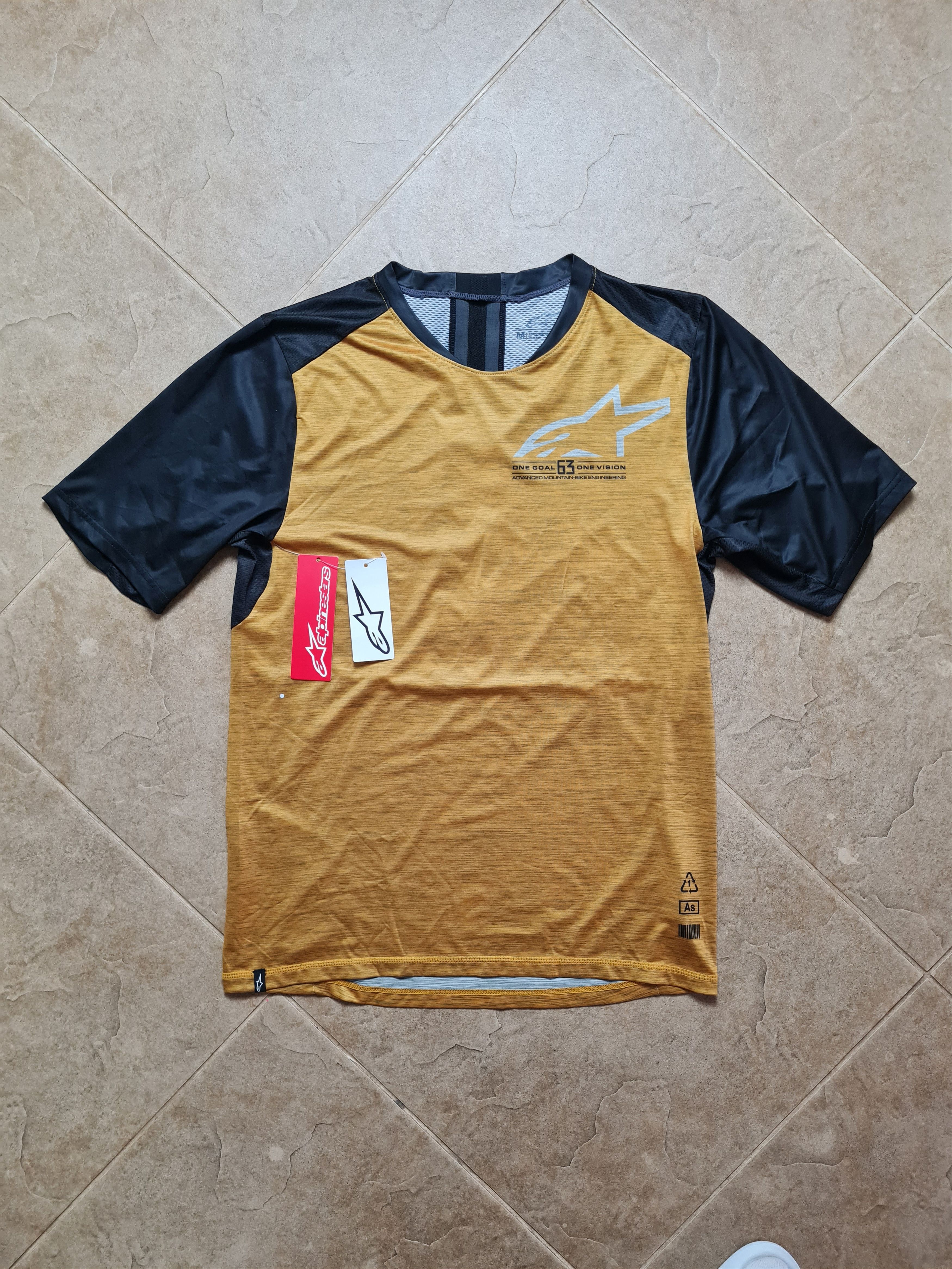 Alpinestars Alpinestars Drop 6.0 V2 Short Sleeve Jersey Tangerine-Black Size US M / EU 48-50 / 2 - 1 Thumbnail
