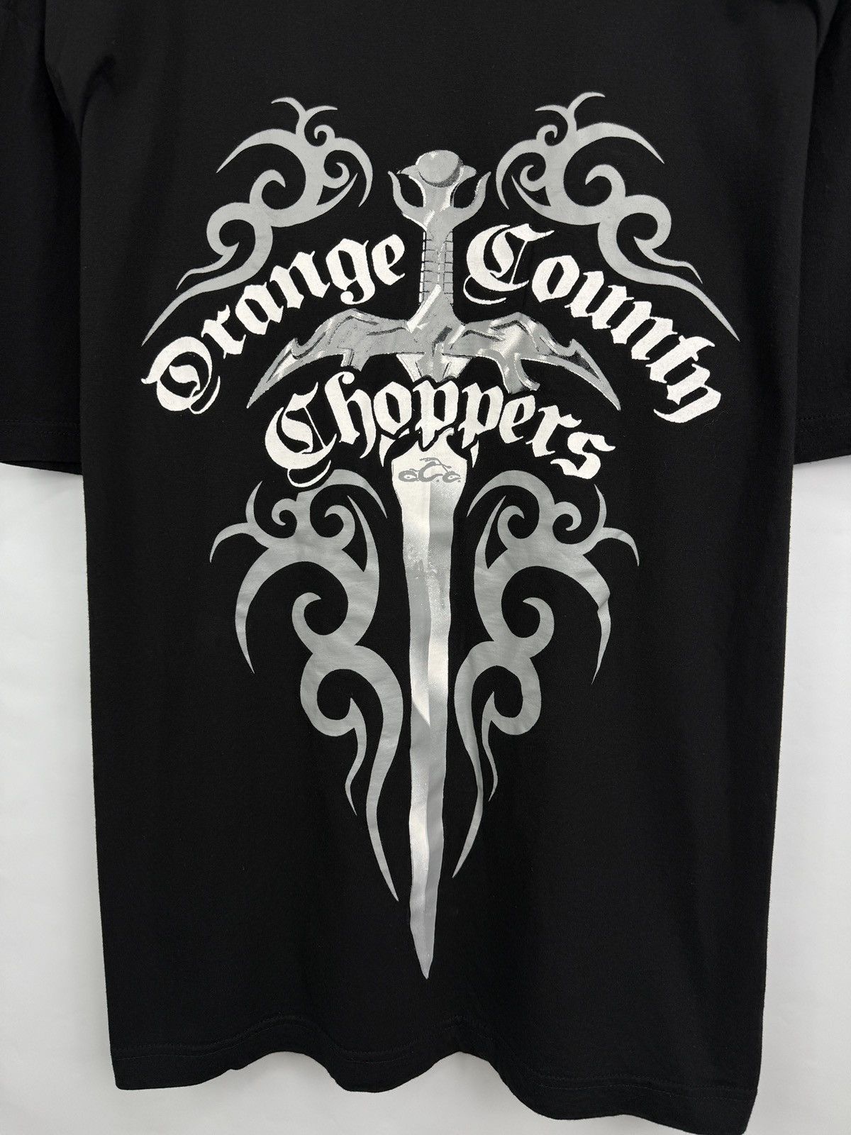 Harley Davidson × Vintage × West Coast Choppers 🇺🇸 Vintage Y2K Orange County Choppers T-Shirt West Coast Rare Size US XL / EU 56 / 4 - 4 Thumbnail