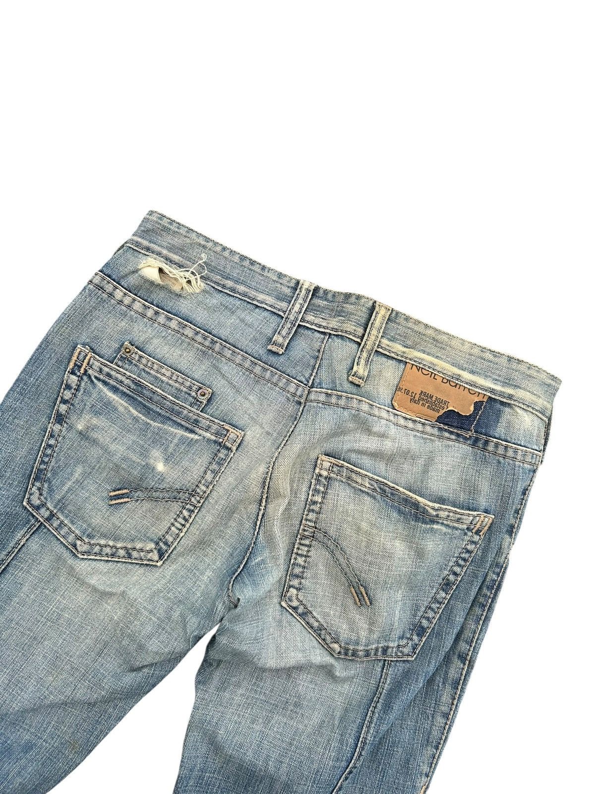 Neil Barrett Neil Barrett Punk Bondage Style Distressed Italy Denim Jeans Size US 32 / EU 48 - 17 Thumbnail