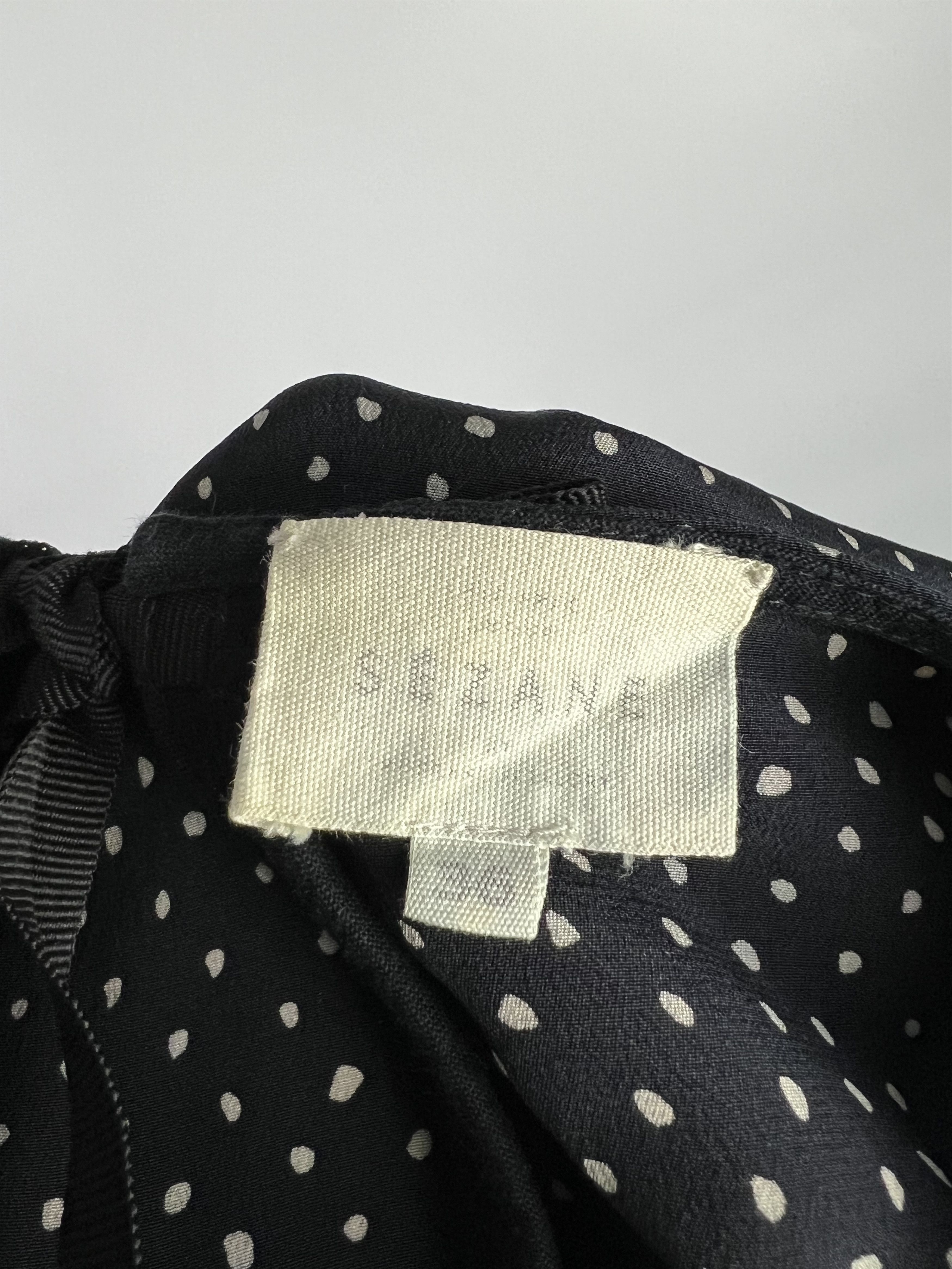 Sezane Sezane Polka Dot Short Silk Dress Size 36 Size S / US 4 / IT 40 - 6 Thumbnail