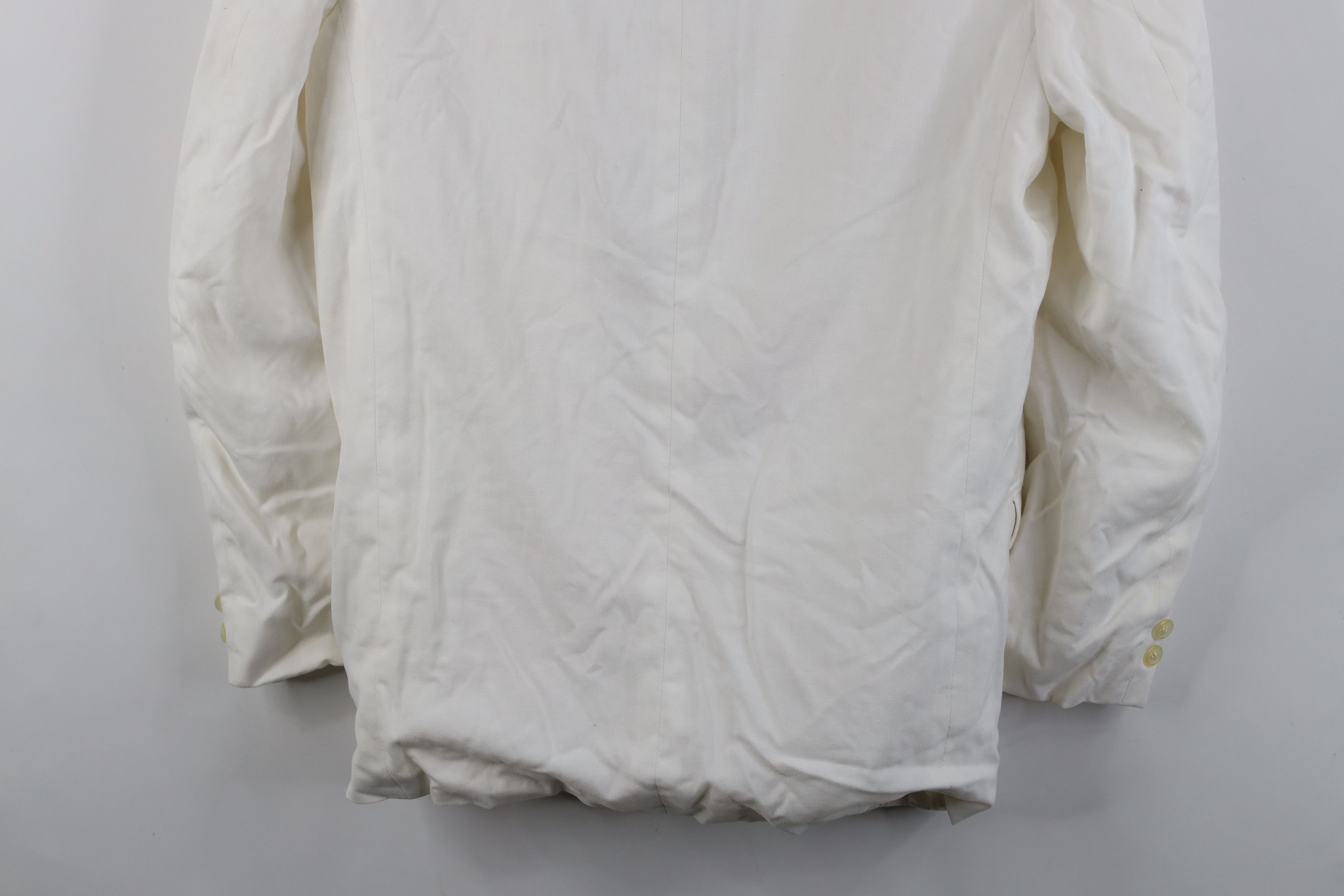 Vintage Vintage 50s Rockabilly Gabardine Prom Suit Jacket White USA Size US L / EU 52-54 / 3 - 14 Thumbnail