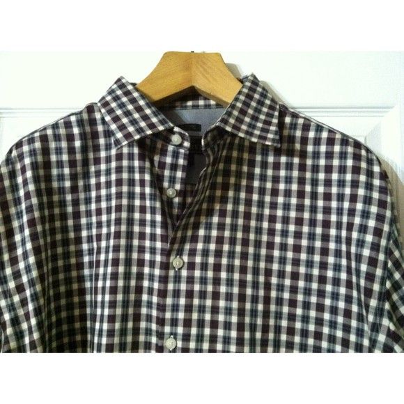 Jos. A. Bank JOS.A.BANK RESERVE MENS MLTCLR 100%COTTON CASUAL SHIRT XL Size US XL / EU 56 / 4 - 2 Thumbnail