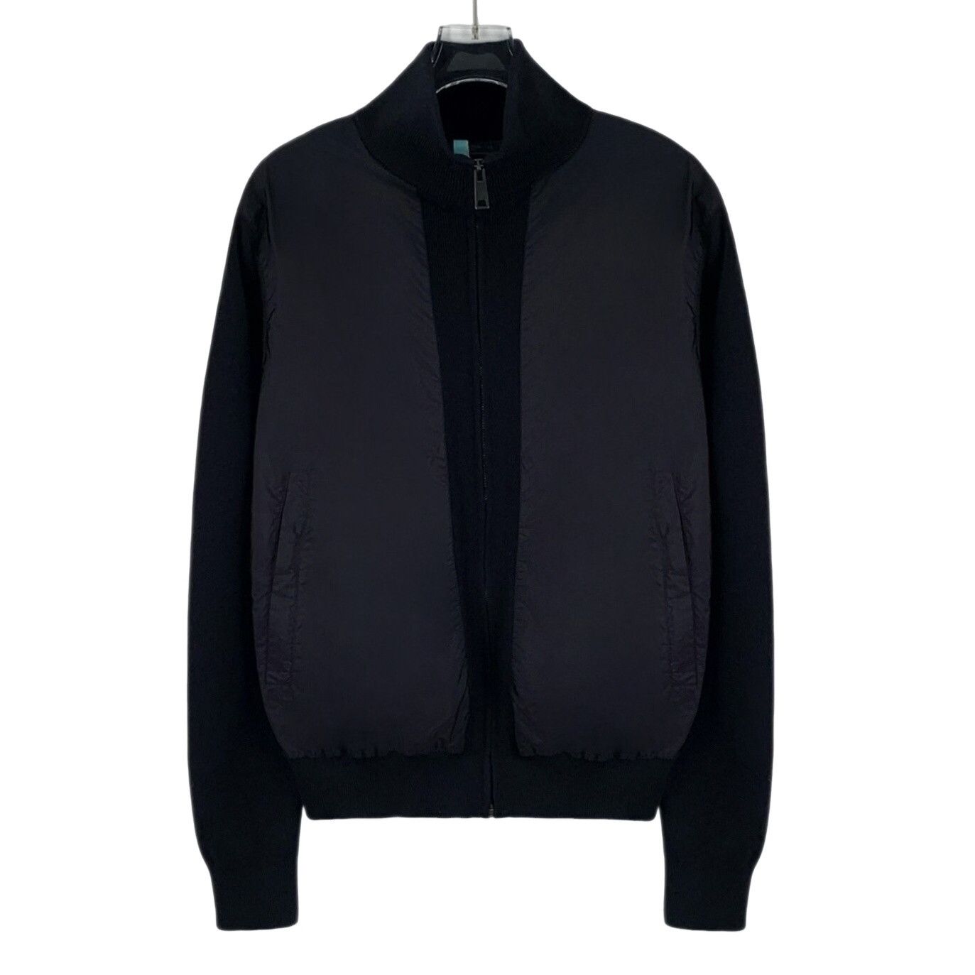 Prada 1998aw silk-lined wool velcro jacket | Grailed