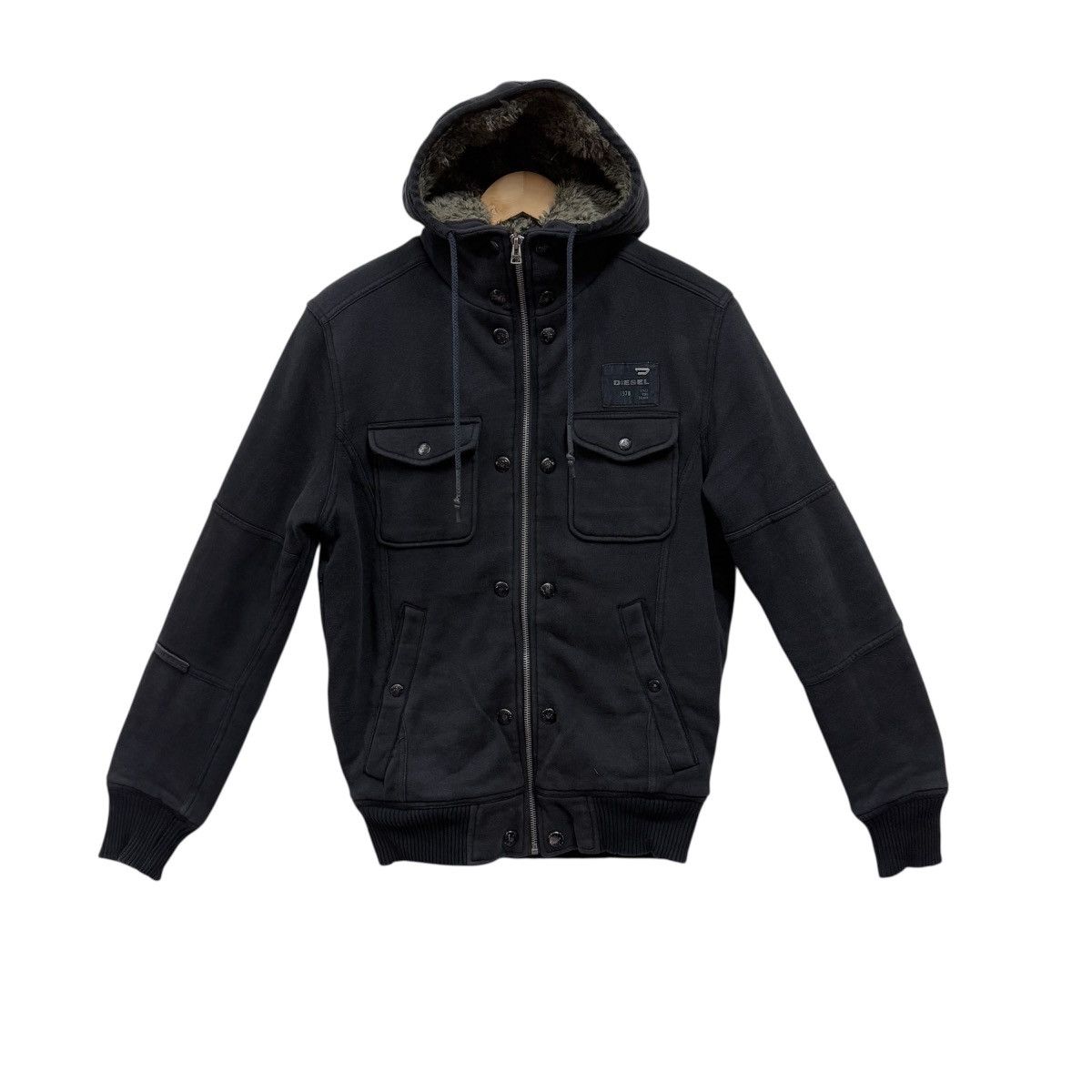 Diesel Diesel Full Zipper Hoodie Jacket Size US M / EU 48-50 / 2 - 1 Thumbnail