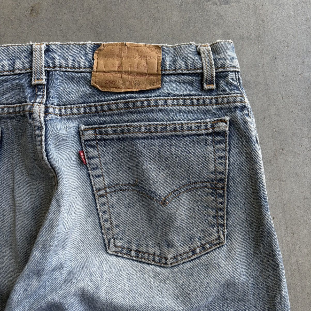 Levi's Vintage Levi's 560 36x34 Baggy Wide Leg Skater Jeans Indie Size US 36 / EU 52 - 3 Thumbnail