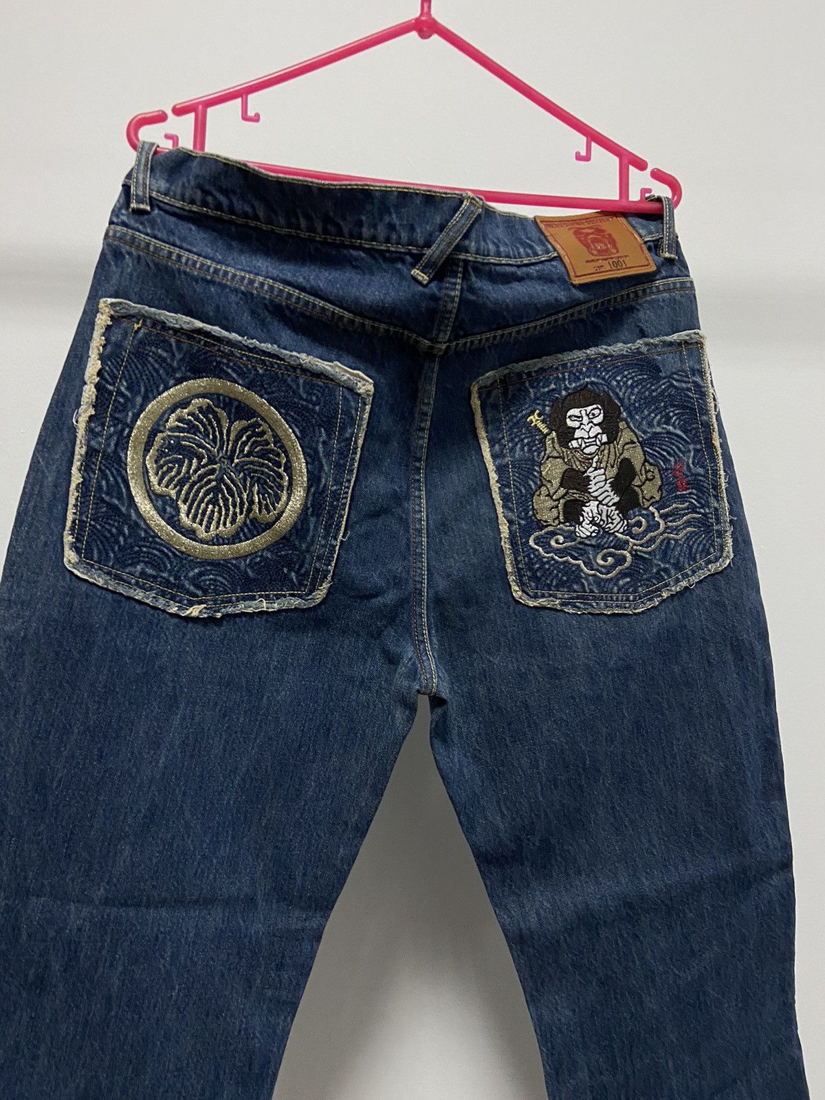 RMC Jeans × Vintage Rmc Vintage jeans Pants pocket logo Y2K Selvedge Size US 34 / EU 50 - 2 Thumbnail
