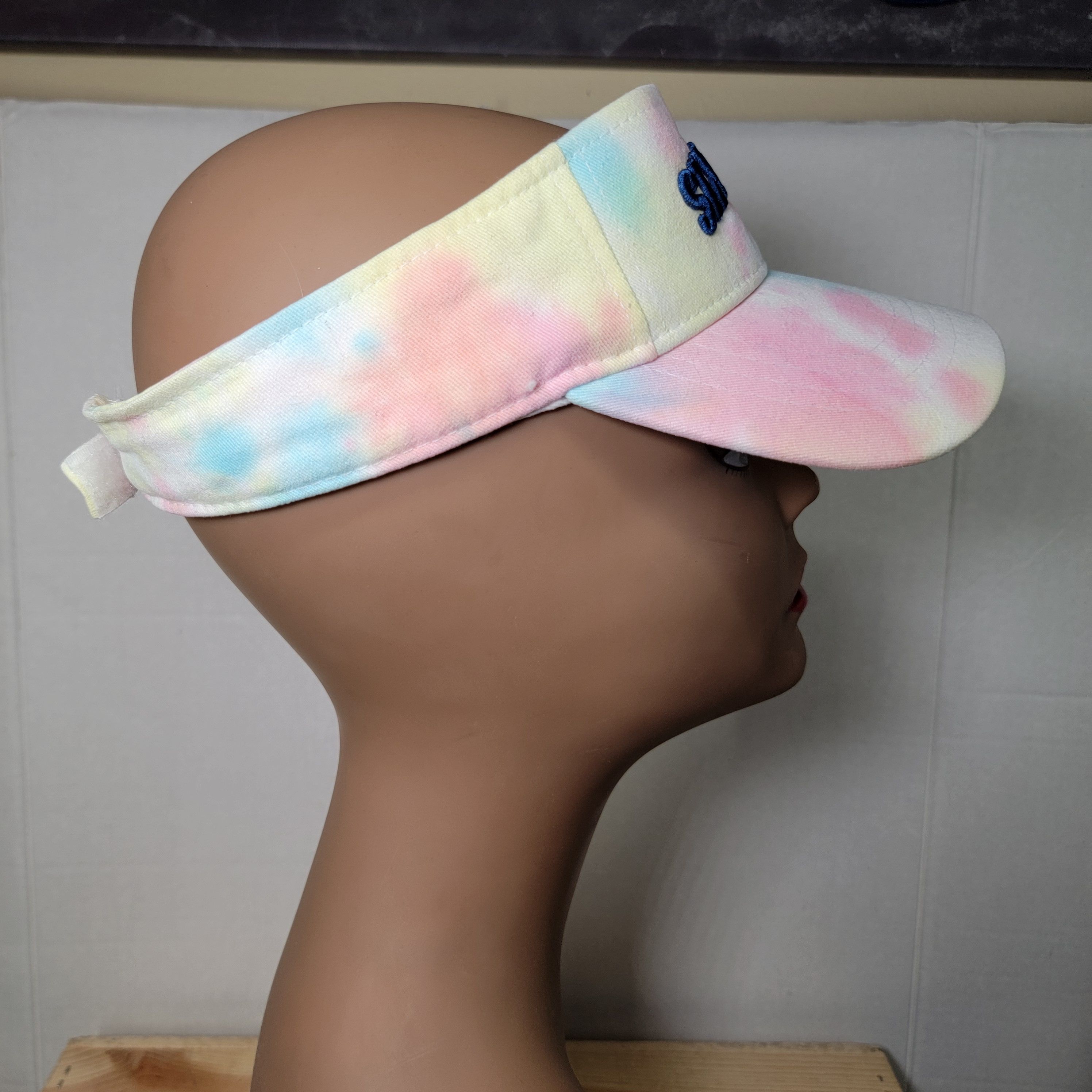Other Six Flags Fiesta Texas Pastel Tie Dye Adjustable Visor Size ONE SIZE - 5 Thumbnail